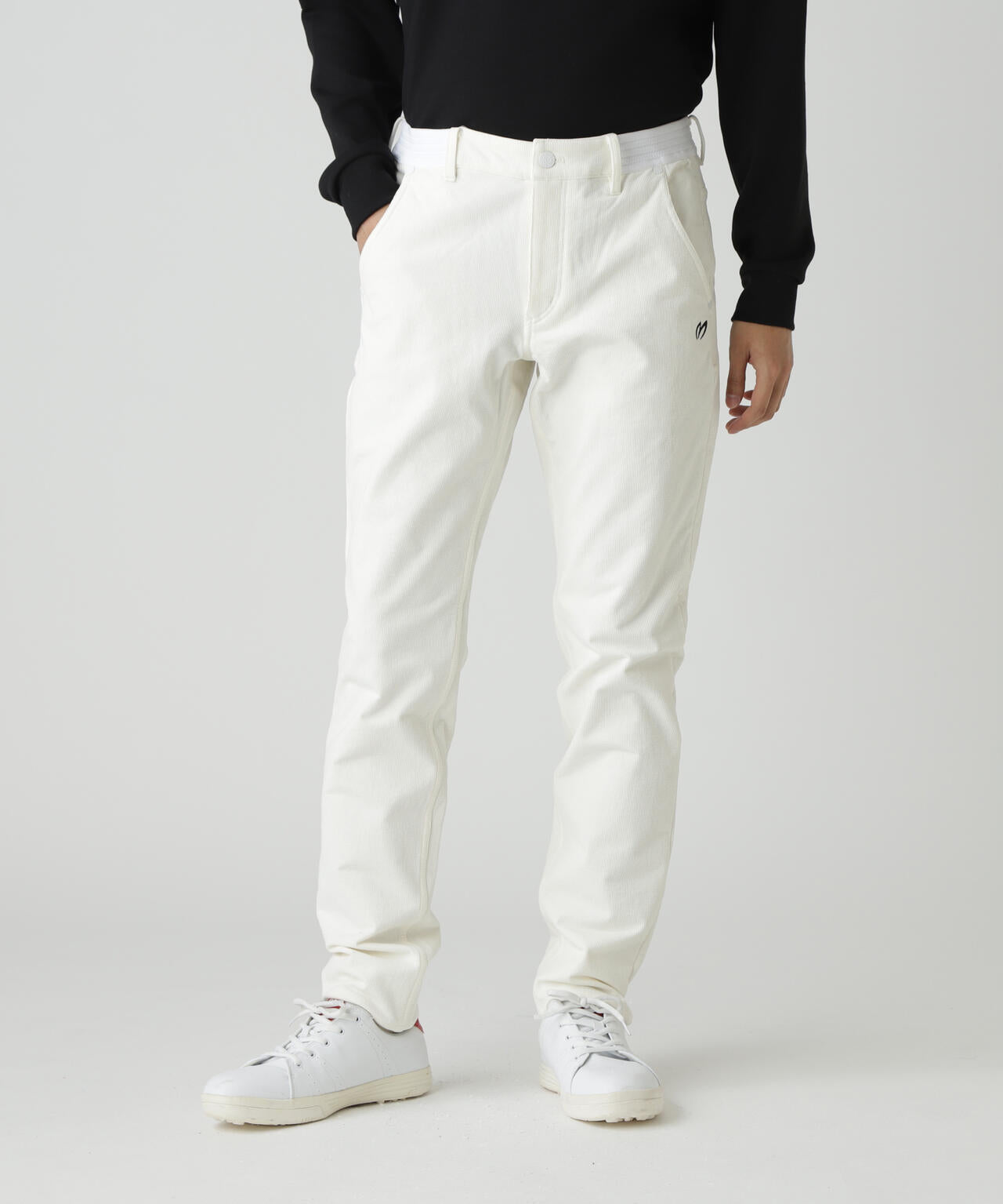 MASTER BUNNY EDITION ホワイトパンツ ドビーストレッチ起毛パンツ | MASTER BUNNY EDITION（マスターバニー