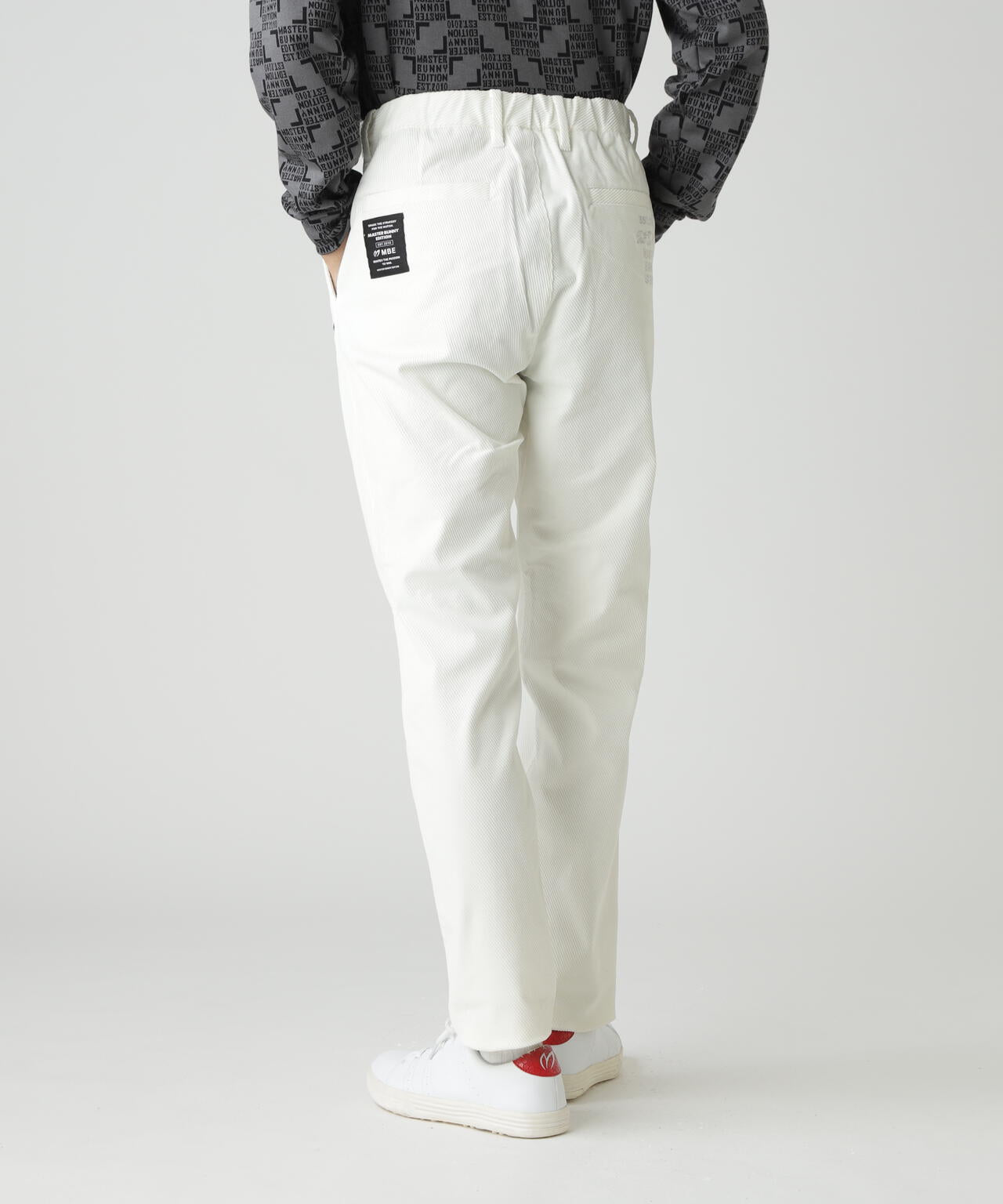 新品タグ付MASTER BUNNY EDITION ホワイトワイドパンツ フロッキーパンツ | MASTER BUNNY EDITION（マスターバニー