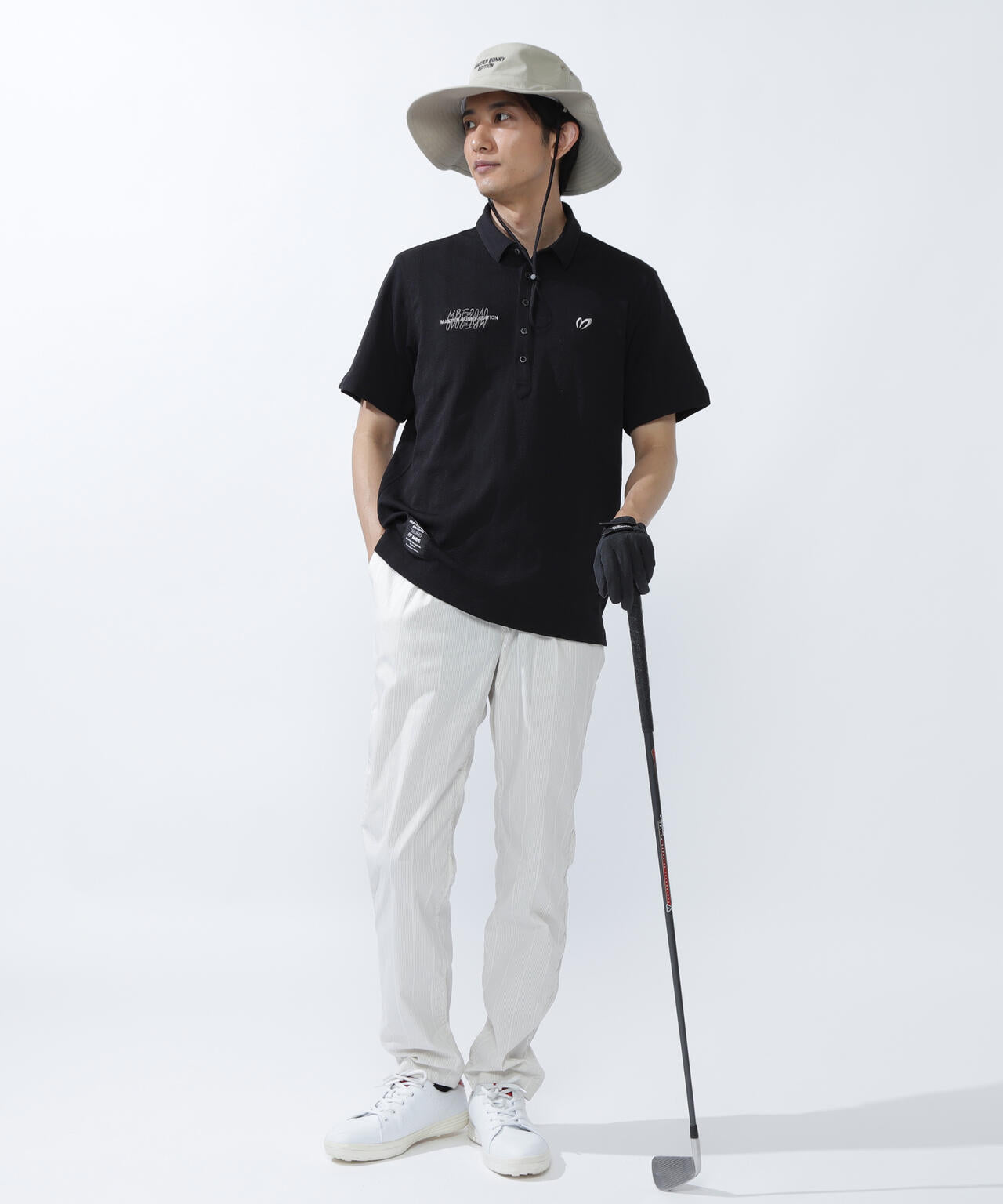 ピンストライプパンツ