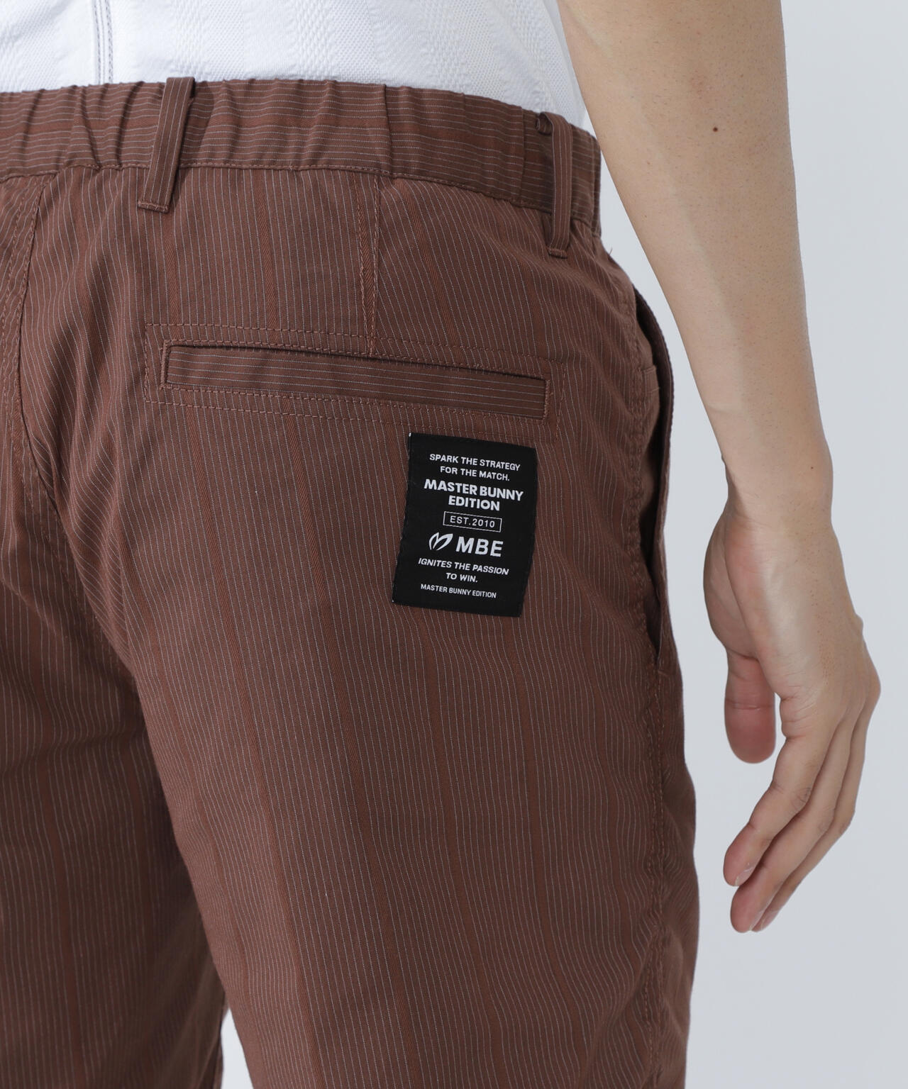 ピンストライプショートパンツ