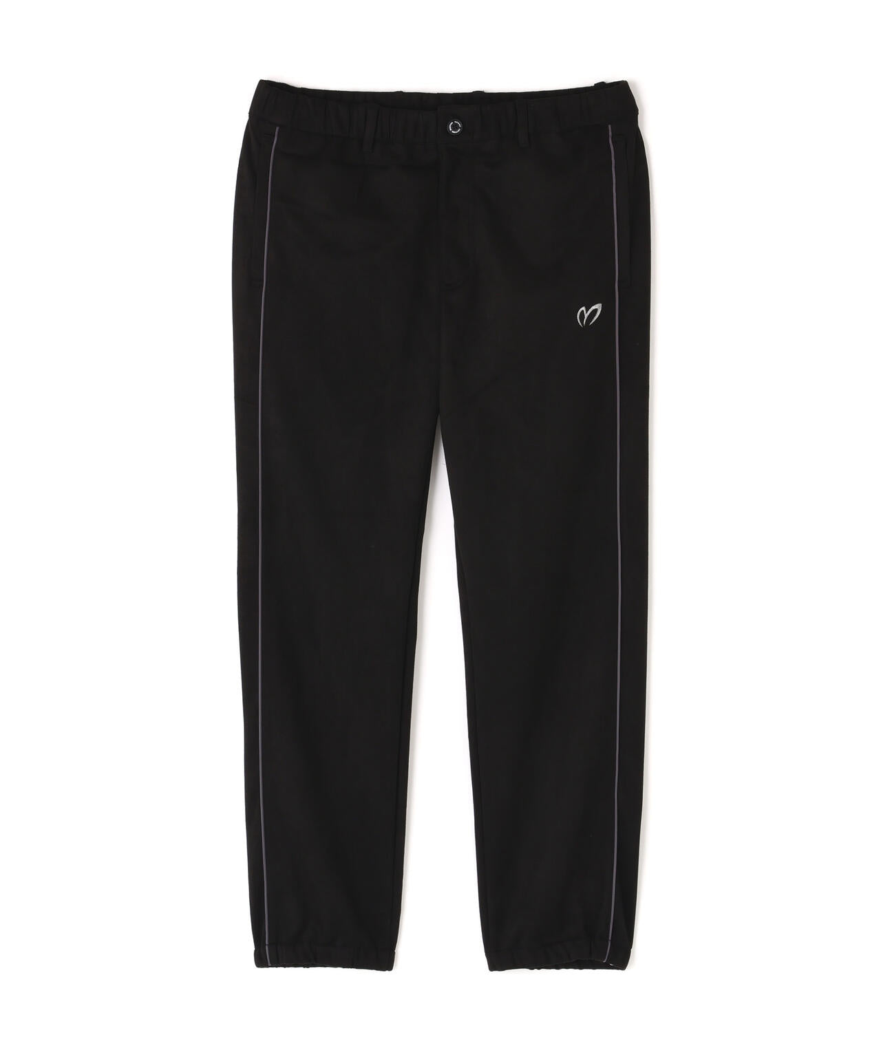 【値下げ】マスターバニーエディション ブラックパンツ ドビーストレッチパンツ | MASTER BUNNY EDITION（マスター