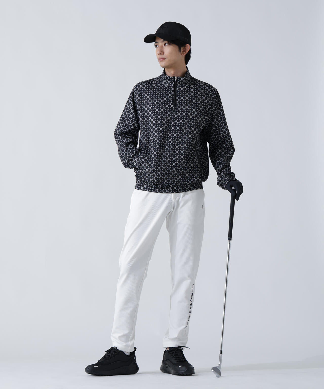 ストライプサッカー4WAYストレッチパンツ