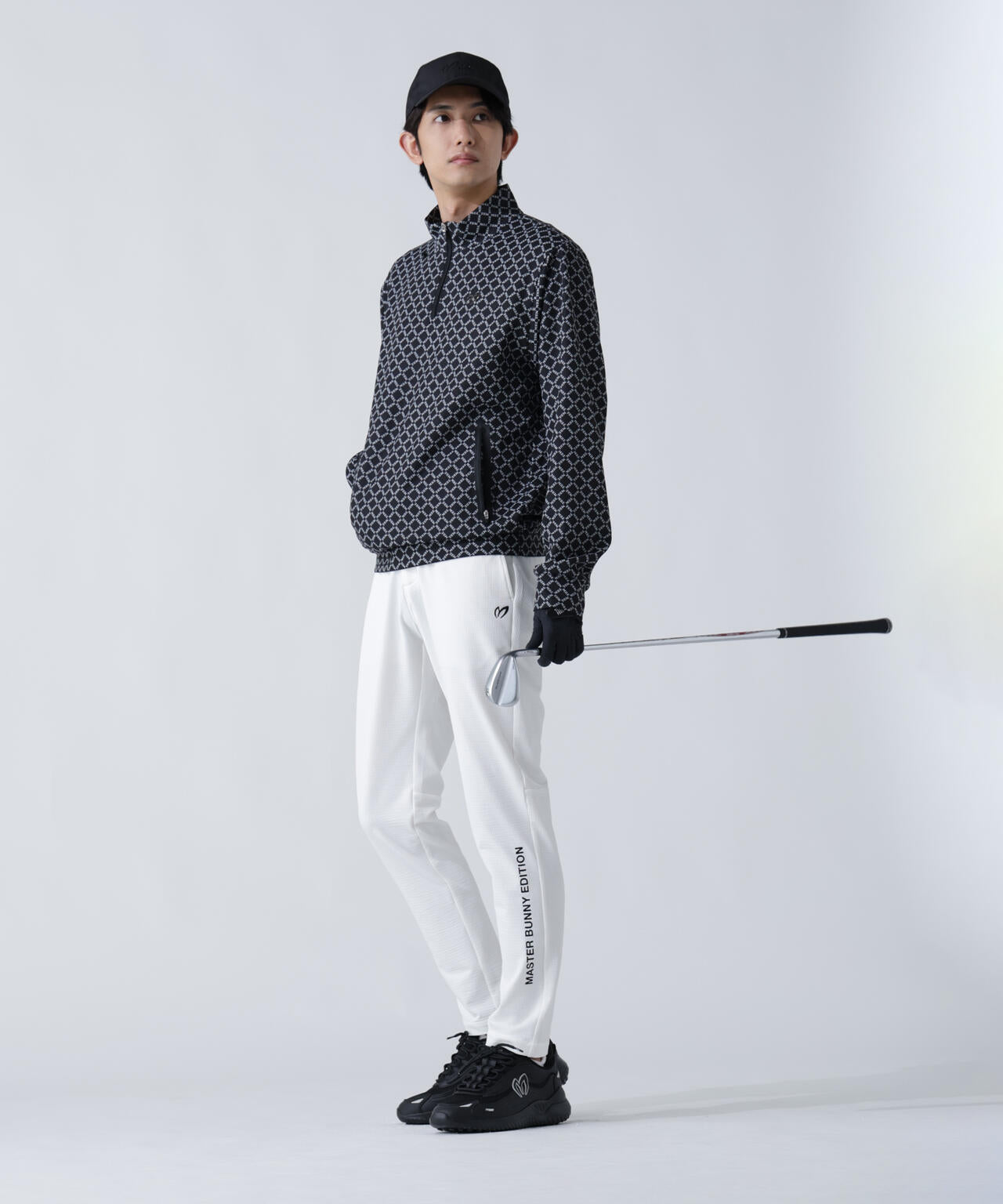 ストライプサッカー4WAYストレッチパンツ