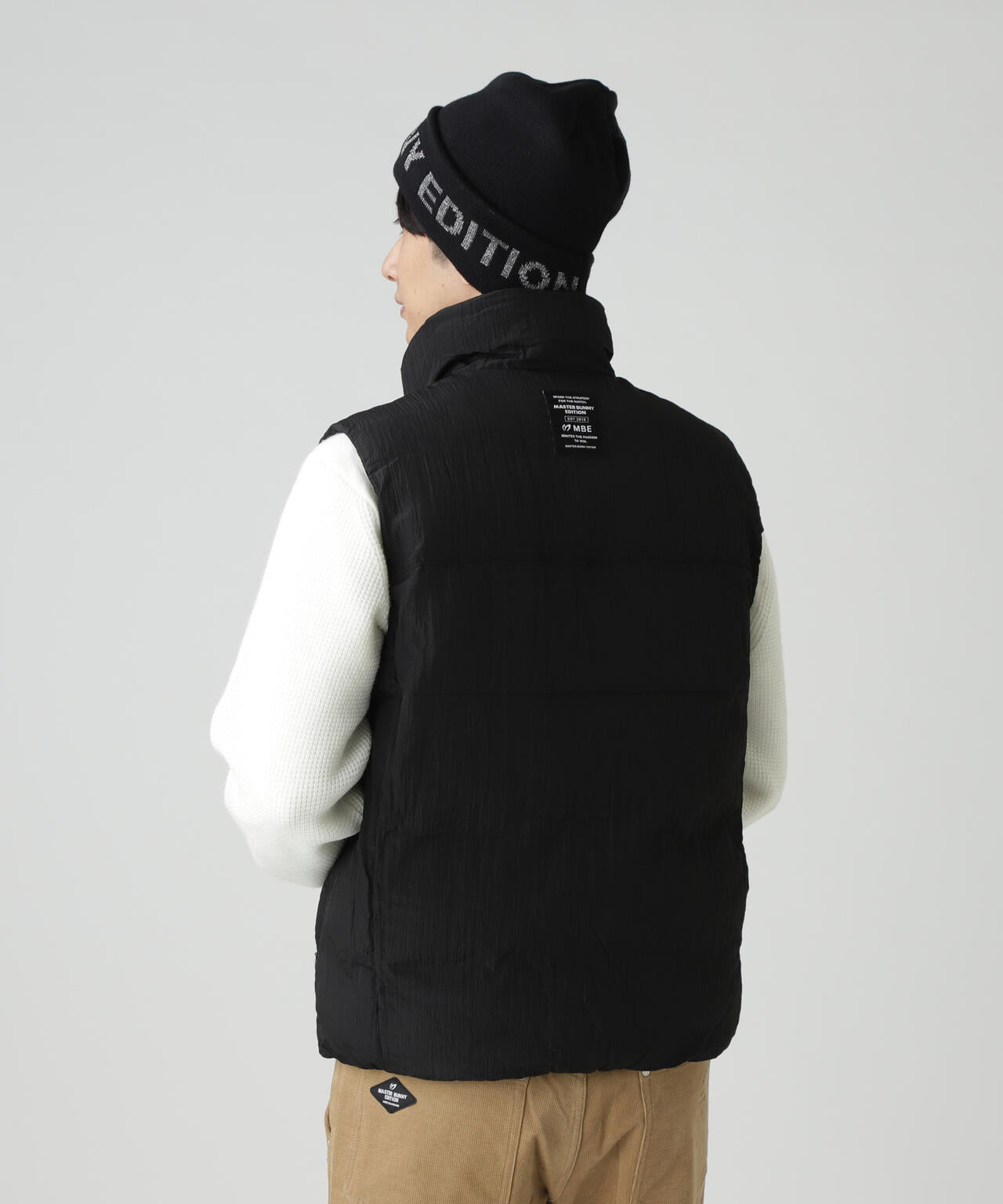 ナイロンリップ中綿フルジップベスト | MASTER BUNNY EDITION