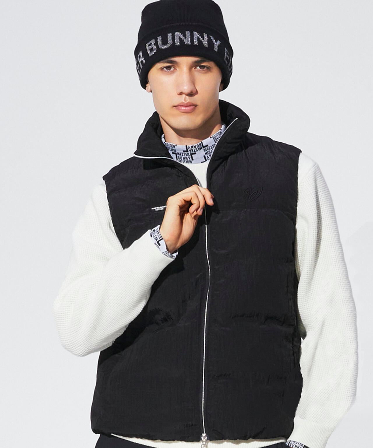 ナイロンリップ中綿フルジップベスト | MASTER BUNNY EDITION