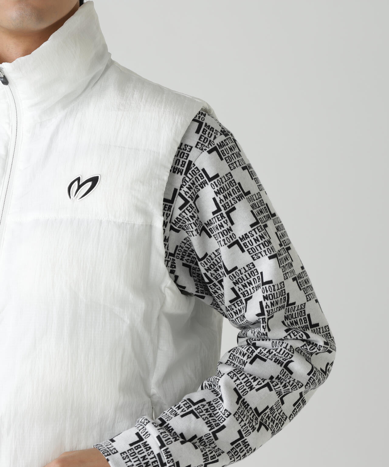 ナイロンリップ中綿フルジップベスト | MASTER BUNNY EDITION