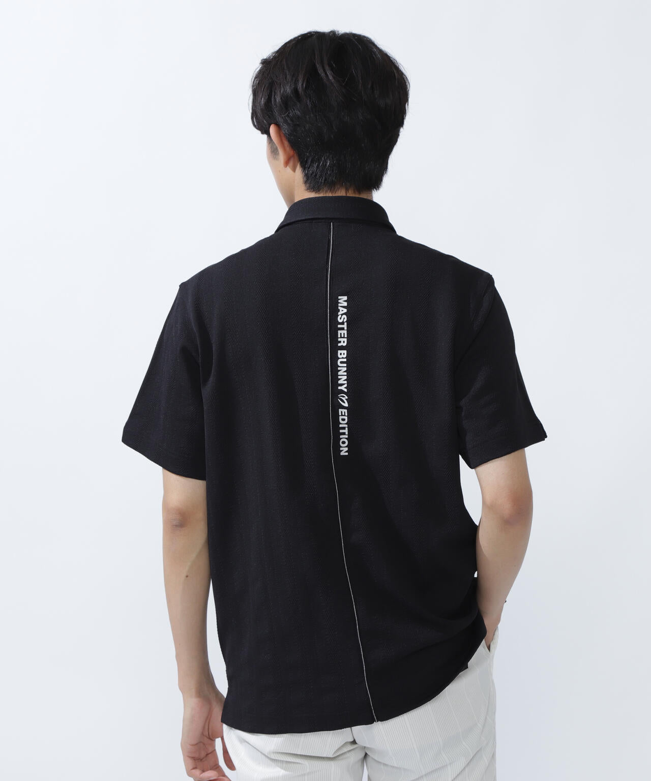 エコペットストレッチタックジャガード半袖カットソー