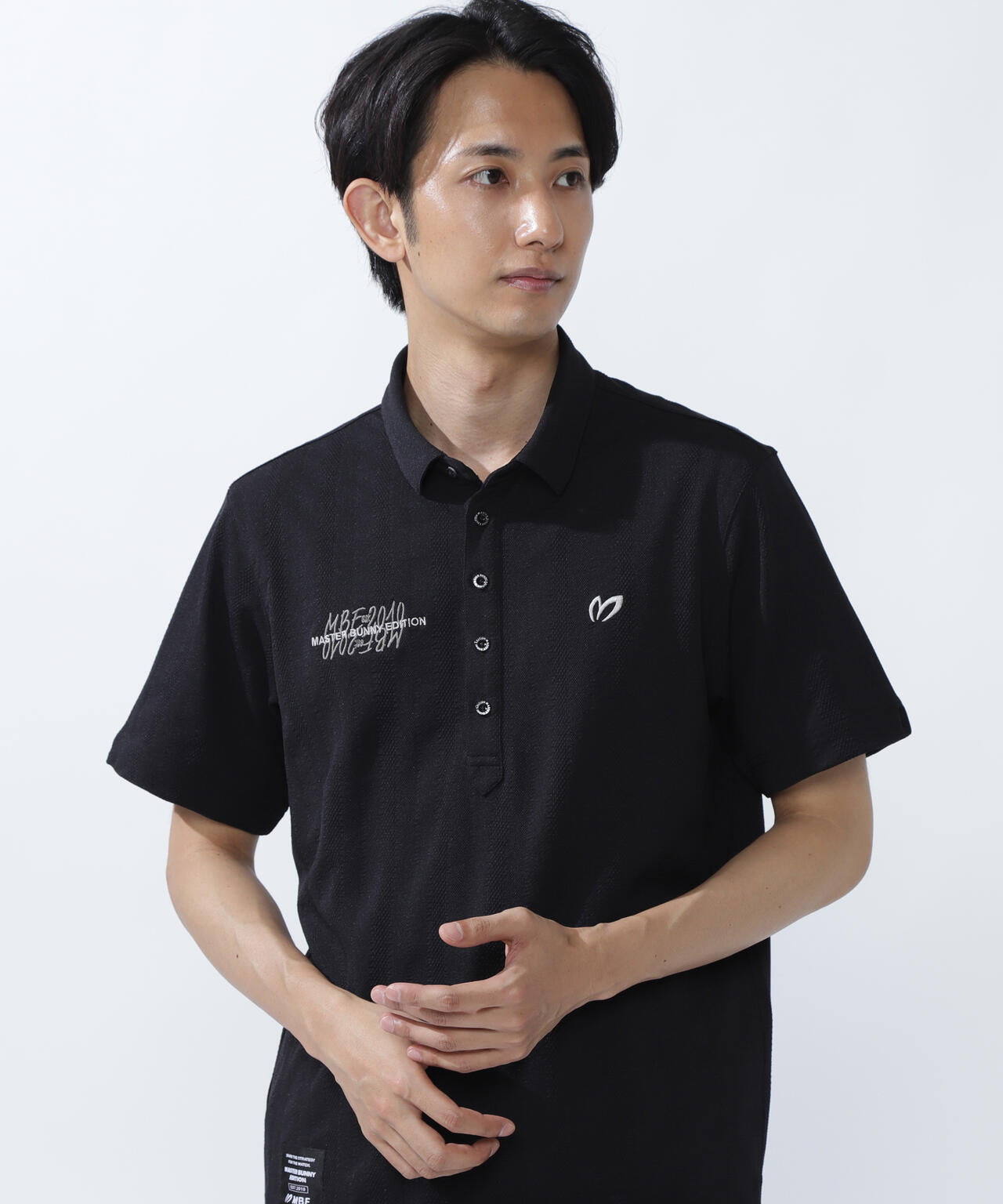 エコペットストレッチタックジャガード半袖カットソー