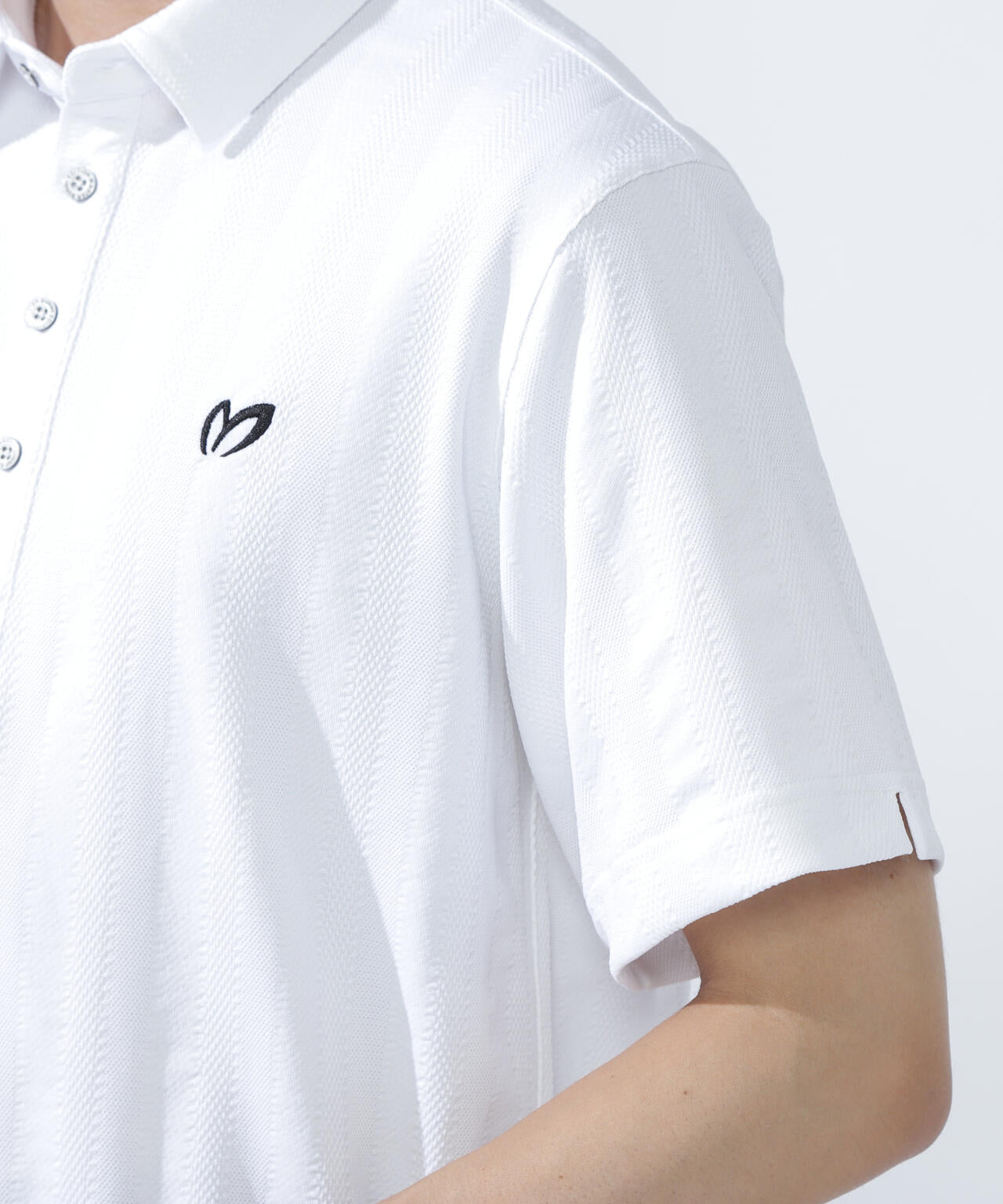 エコペットストレッチタックジャガード半袖カットソー