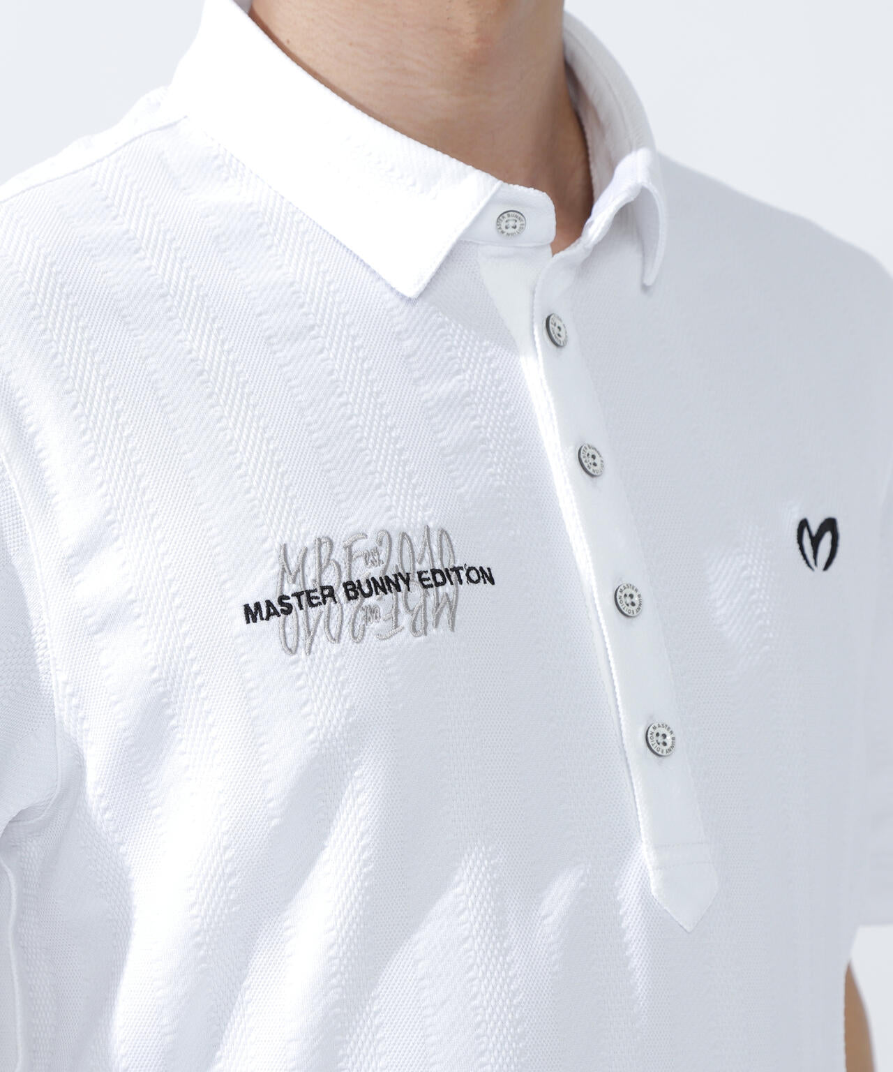 エコペットストレッチタックジャガード半袖カットソー | MASTER BUNNY