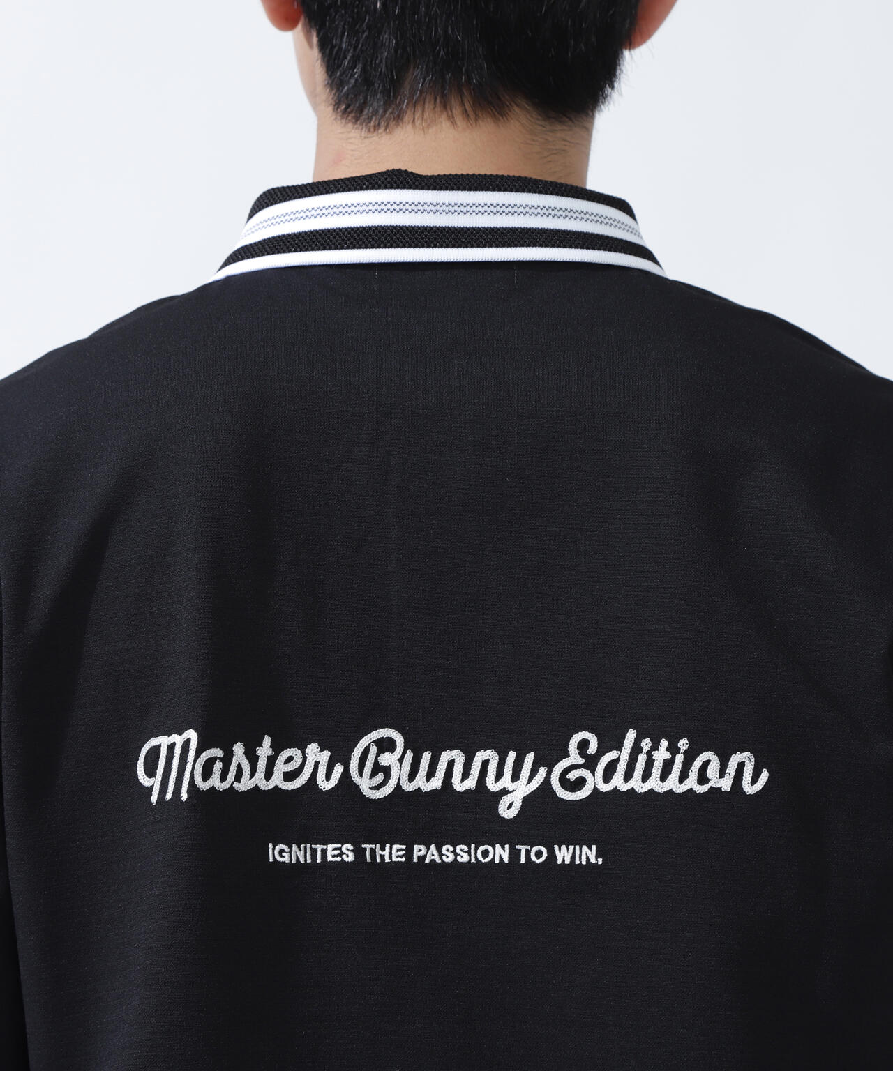 ポリエステル杢カノコ半袖ポロシャツ | MASTER BUNNY EDITION