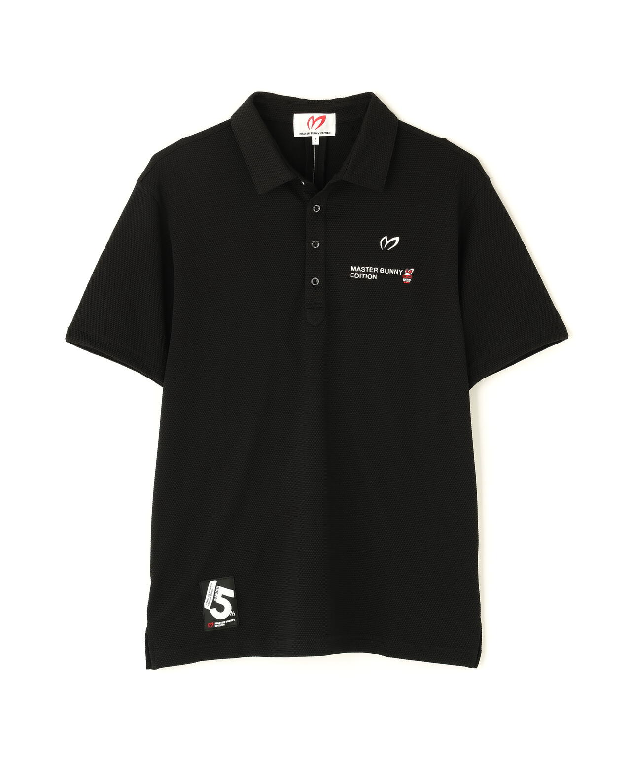 【SWAGGY BUNNY】ポップコーンハニカム半袖ポロシャツ