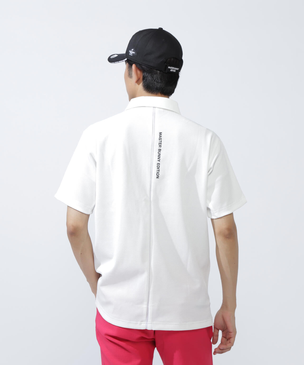 【SWAGGY BUNNY】ポップコーンハニカム半袖ポロシャツ