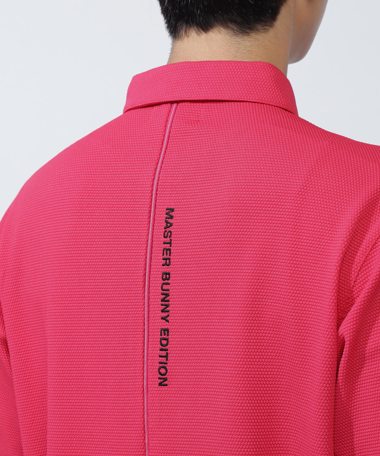 SWAGGY BUNNY】ポップコーンハニカム半袖ポロシャツ | MASTER BUNNY