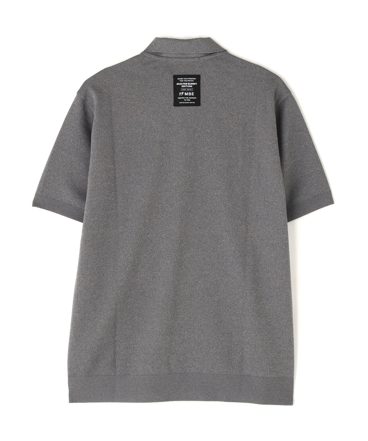 ハニカムリブスタート半袖ポロシャツ