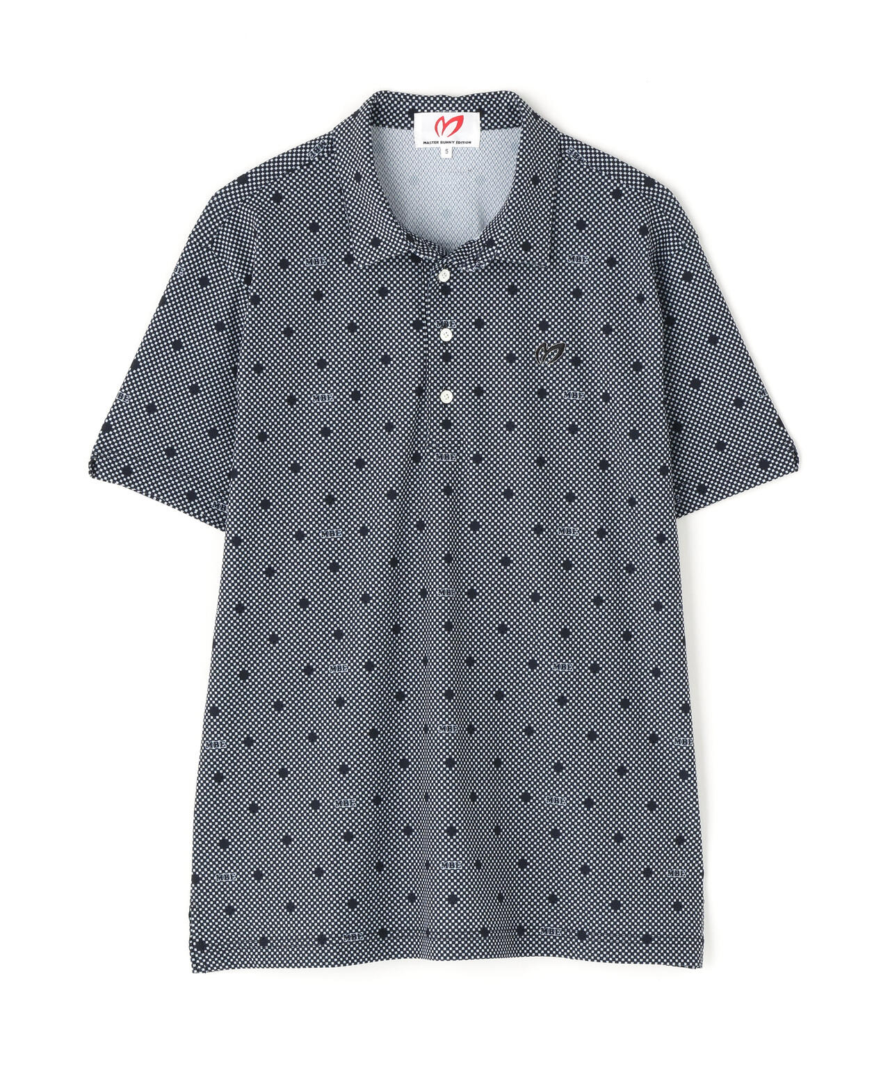 メッシュトリコットプリント半袖ポロシャツ | MASTER BUNNY EDITION