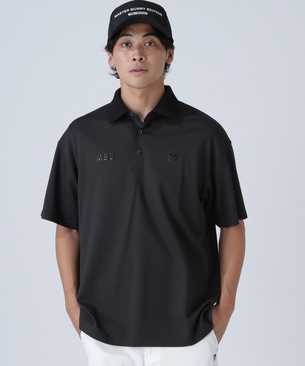 Ry/Nyスムース半袖ポロシャツ | MASTER BUNNY EDITION（マスター