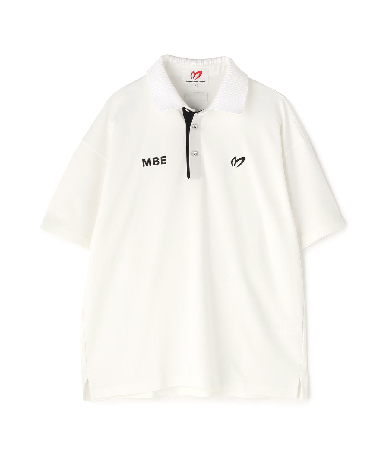 新品未使用マスターバニーエディション　ポロシャツ0サイズ メッシュトリコットプリント半袖ポロシャツ | MASTER BUNNY