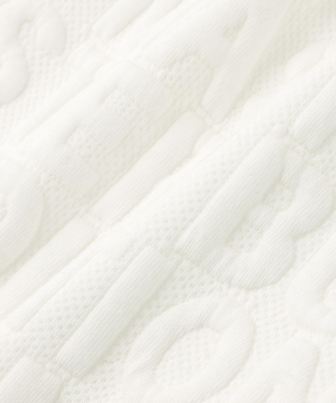 ロゴキルトジャガードハーフジップアップ