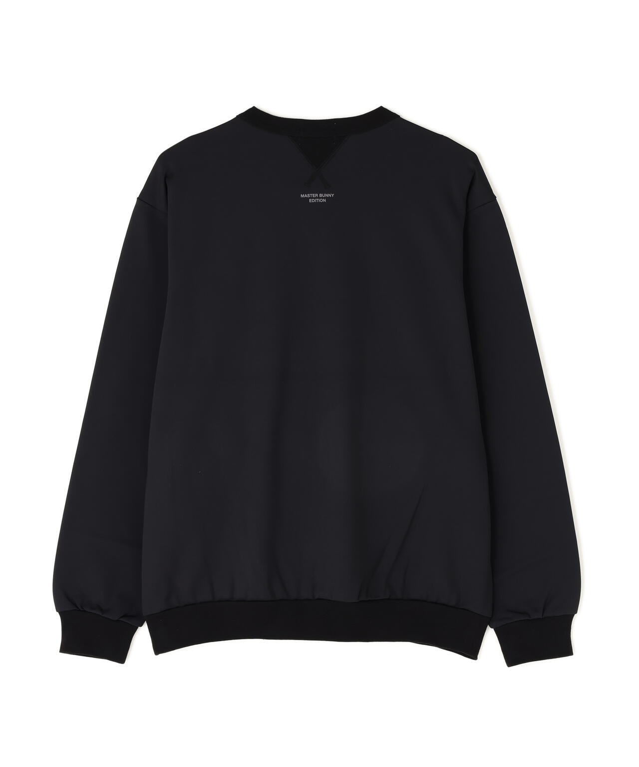 起毛トリコットクルーネックプルオーバー