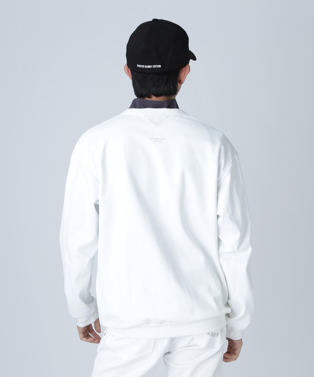 起毛トリコットクルーネックプルオーバー | MASTER BUNNY EDITION
