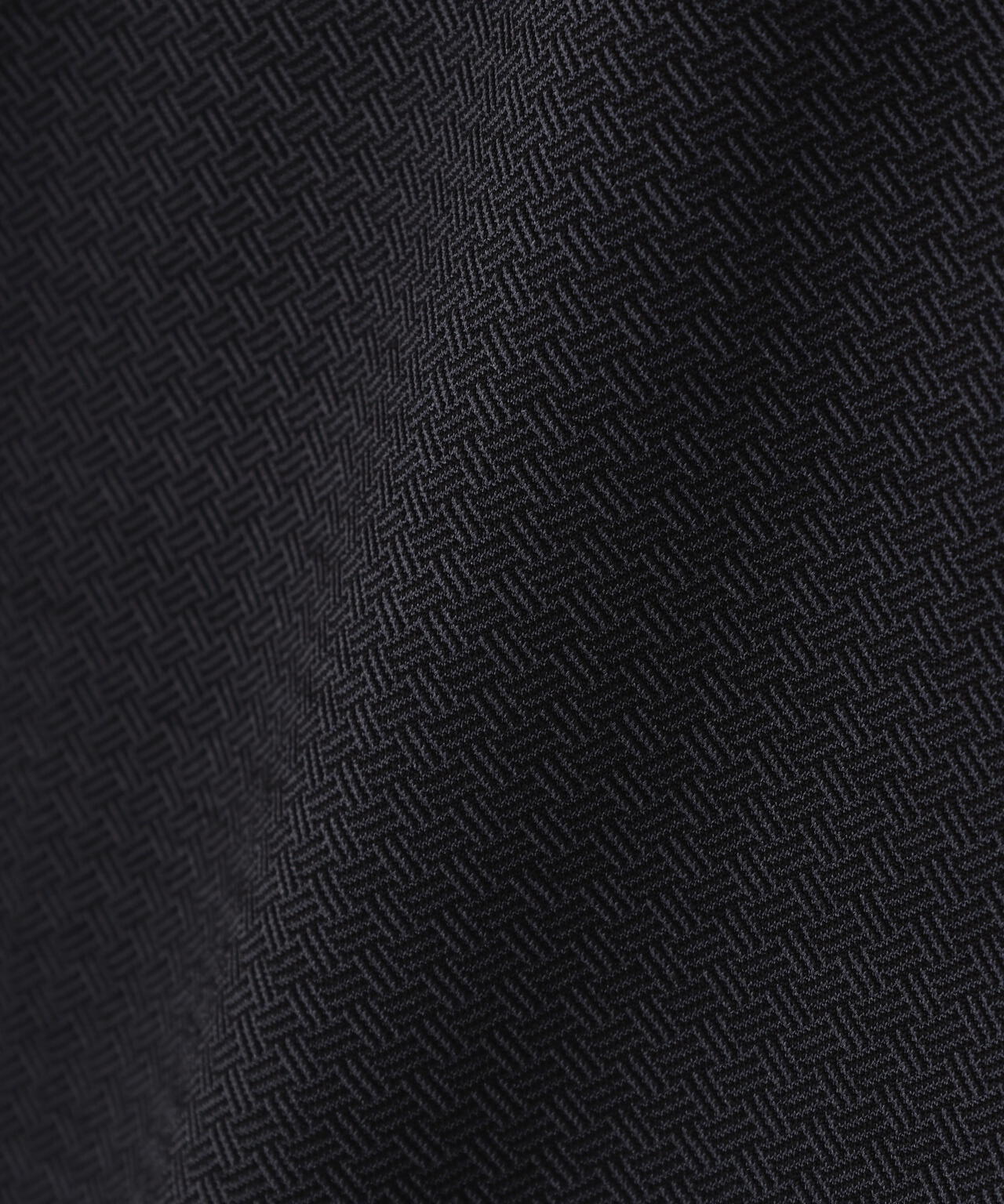 幾何学柄ジャガードフーディプルオーバー