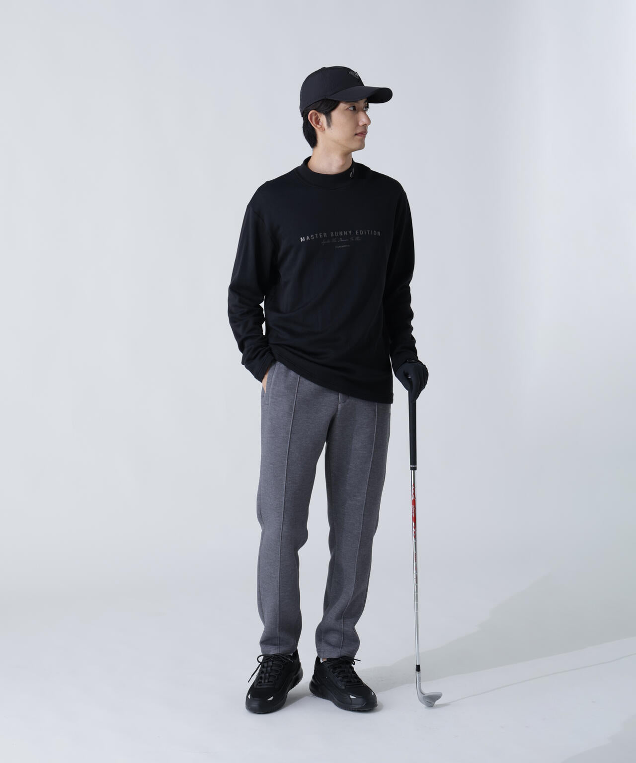 マスターバニー　裏起毛トップス 岩井ツインズコラボカラーあり】スーパーストレッチ裏起毛長袖