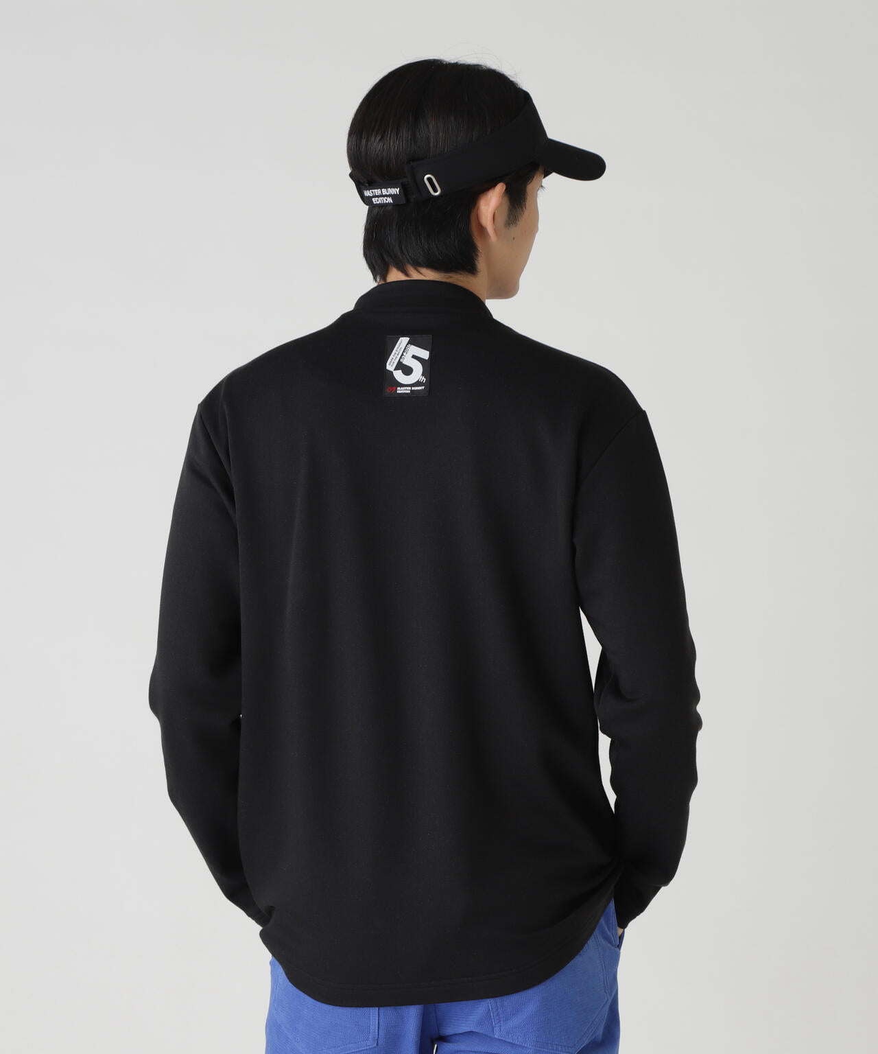 【新品】MASTER BUNNY EDITION ブラック ハイネック 岩井ツインズコラボカラーあり】タートルネックニットプルオーバー