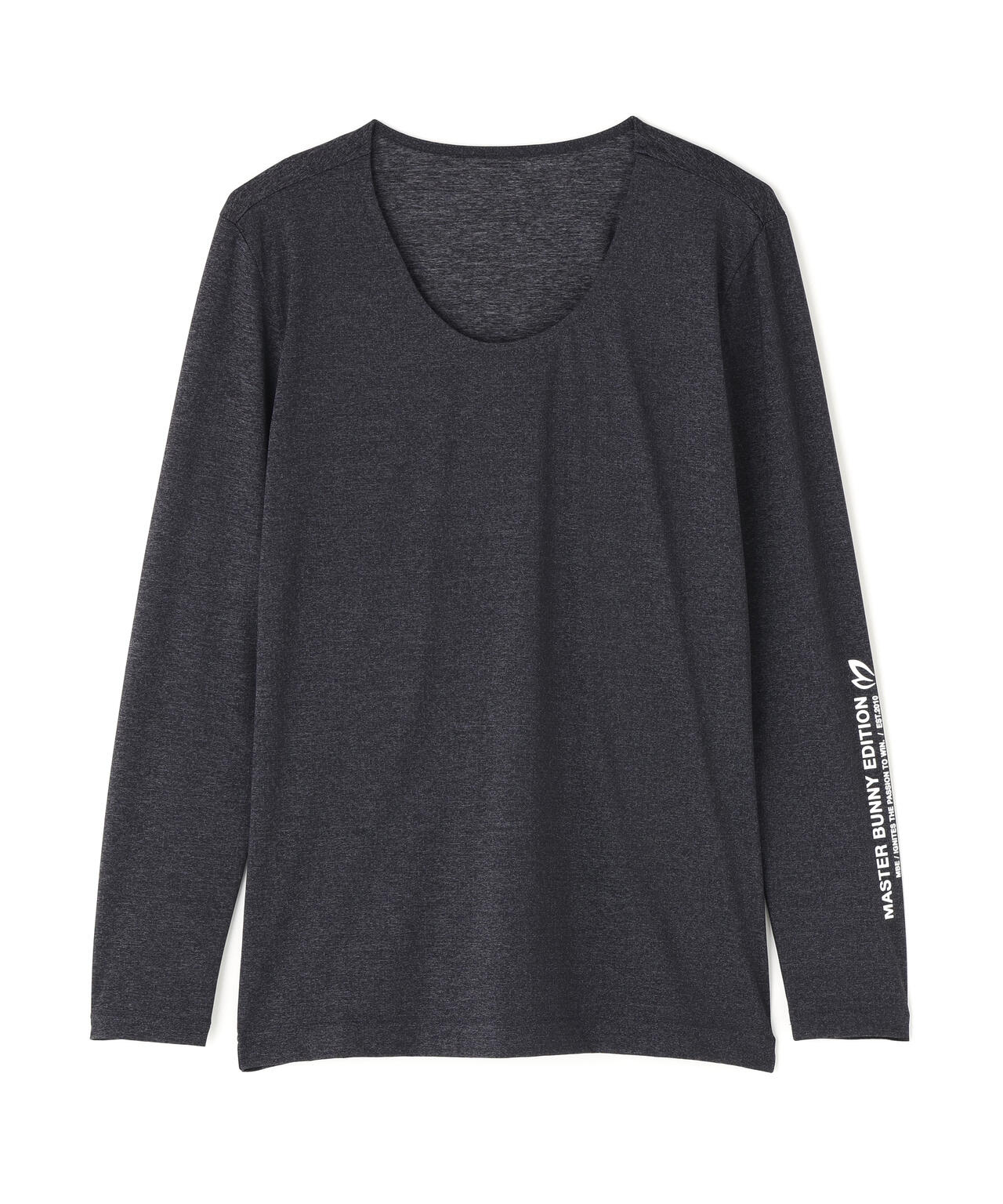 ボックスナイロンベア天竺長袖Uネックカットソー | MASTER BUNNY