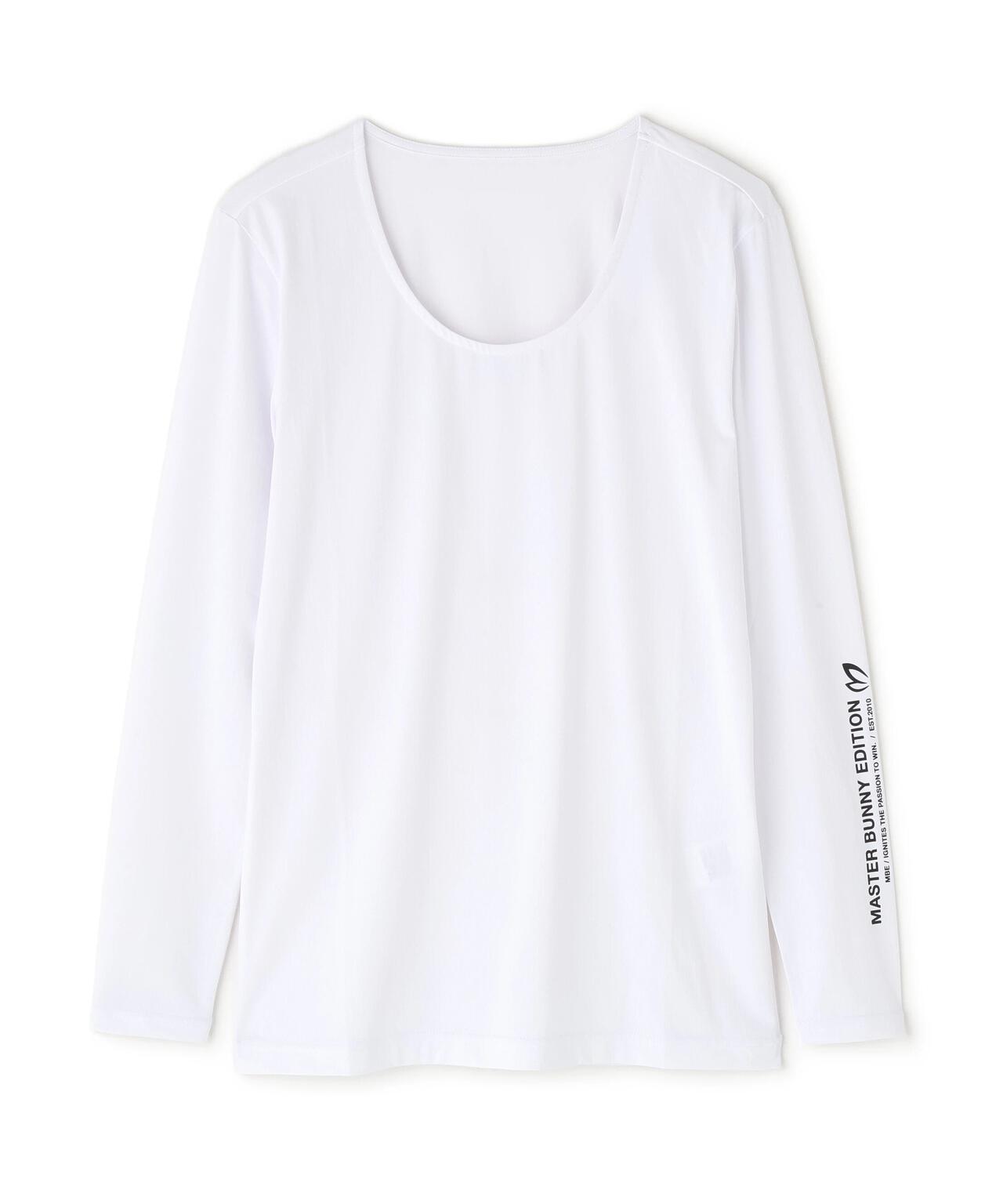 ボックスナイロンベア天竺長袖Uネックカットソー | MASTER BUNNY