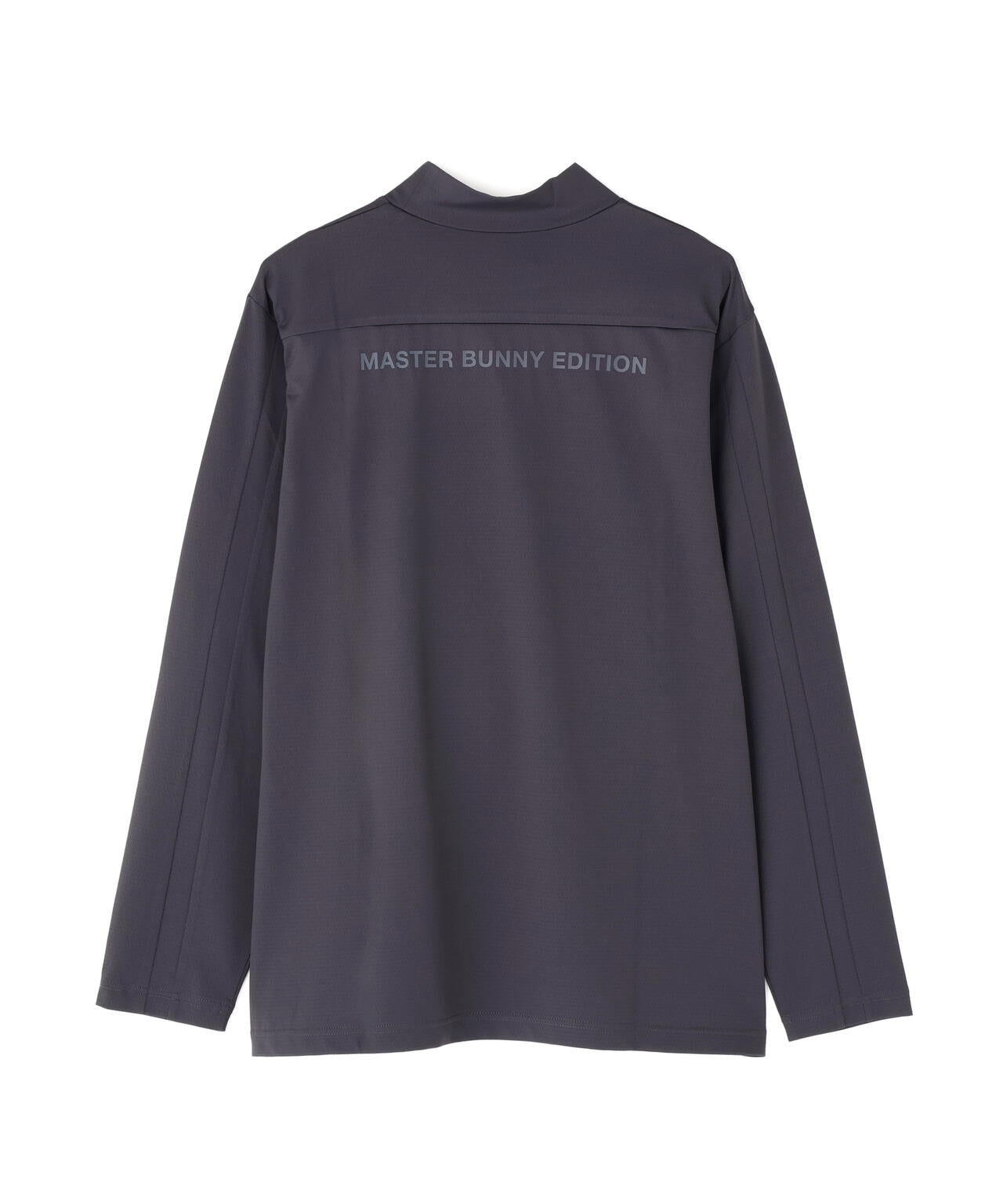 ドット長袖ハイネックカットソー