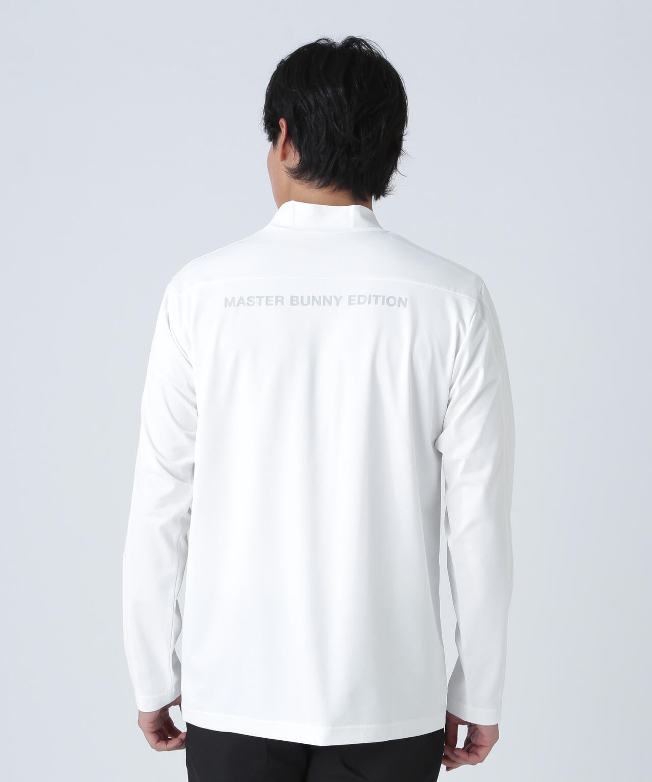 MASTER BUNNY EDITION 長袖　モックネック　ホワイト 楽天市場】【PREMIUM SALE 40%OFF】マスターバニーbyパーリー