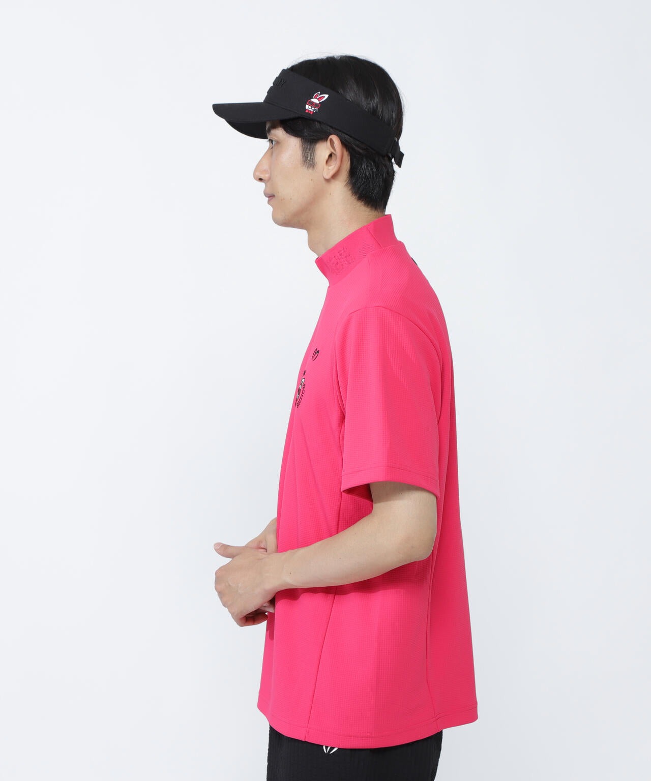 【SWAGGY BUNNY】SPXネオメッシュ 半袖ハイネックカットソー