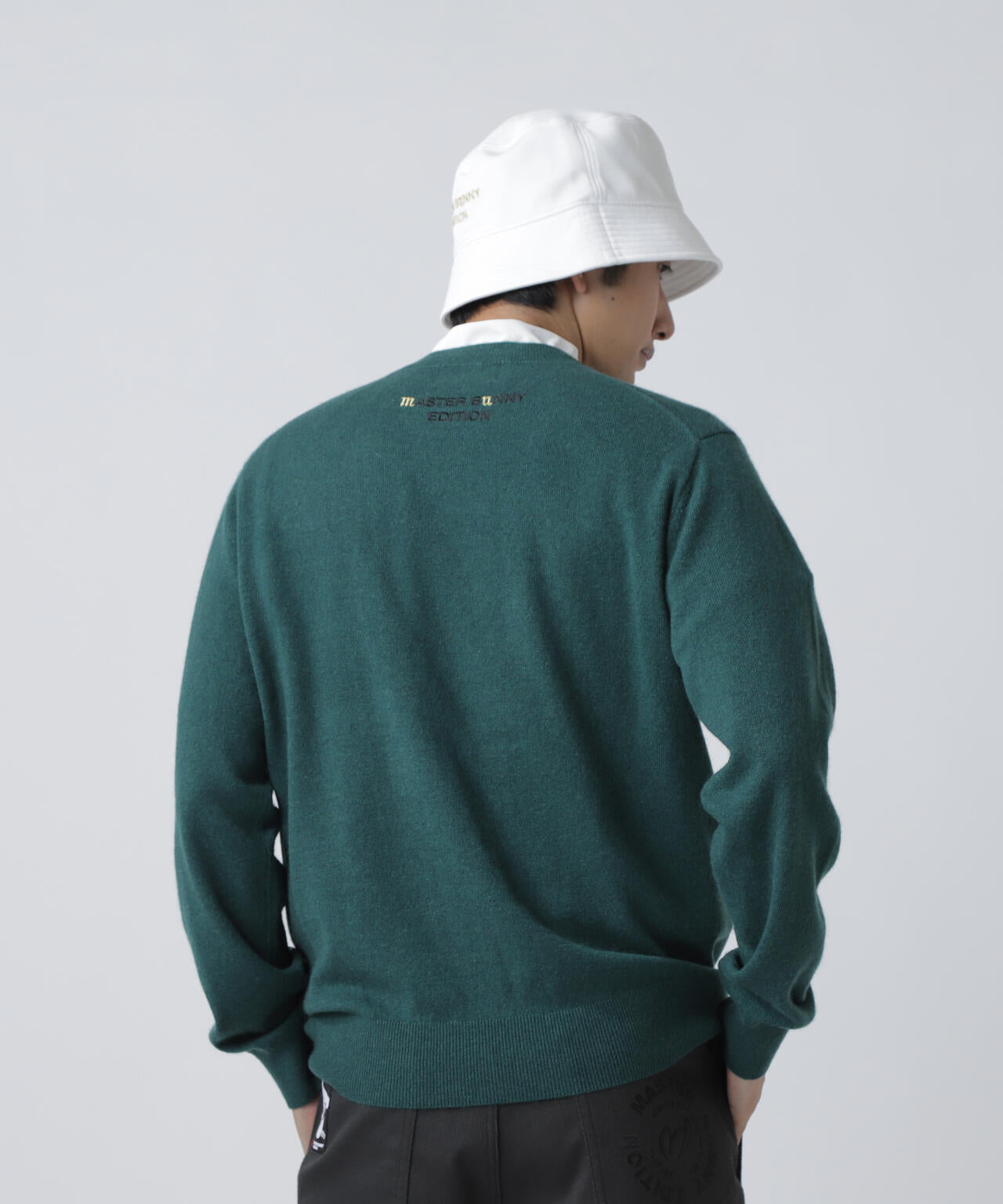 【上田桃子プロコラボカラーあり】カシミヤクルーネックニットプルオーバー