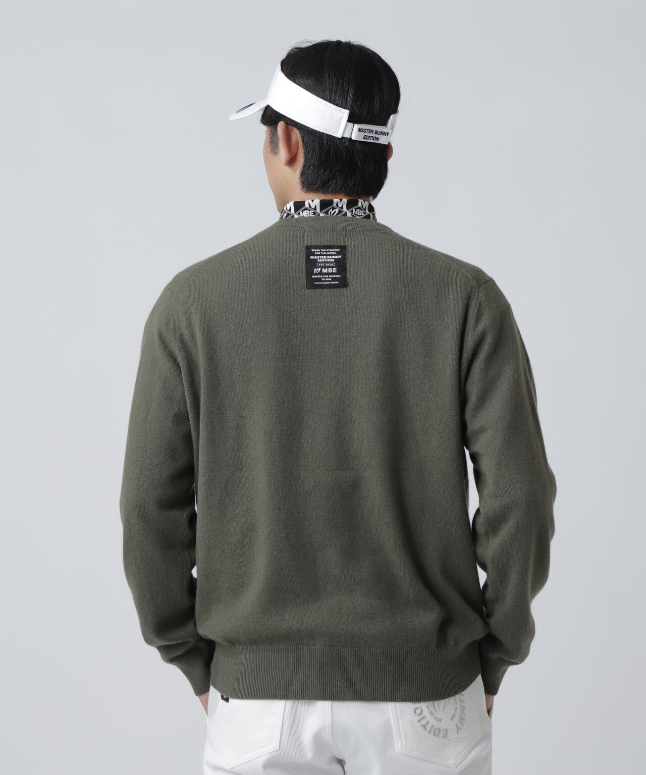 【上田桃子プロコラボカラーあり】カシミヤクルーネックニットプルオーバー