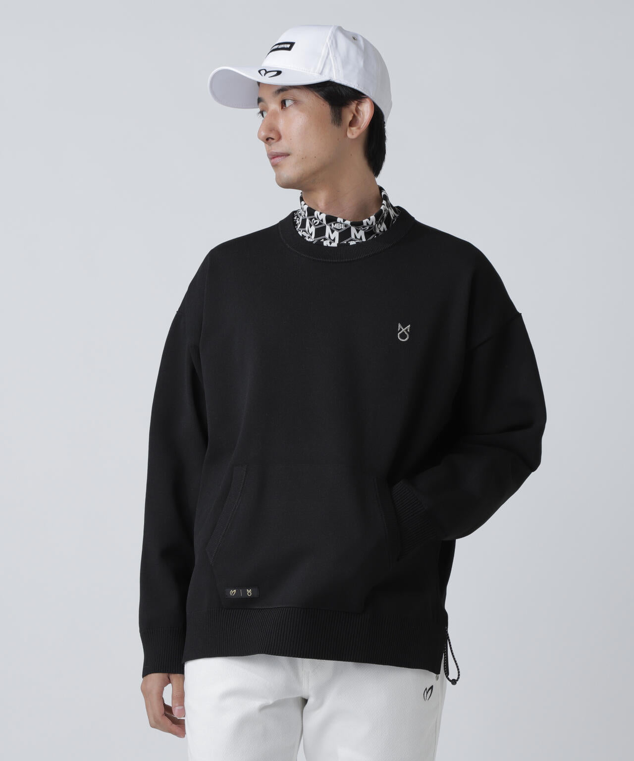 新品　マスターバニーエディション　モックネック　プルオーバー　ブラック　裏起毛 楽天市場】【PREMIUM SALE 30%超OFF】マスターバニーbyパーリー