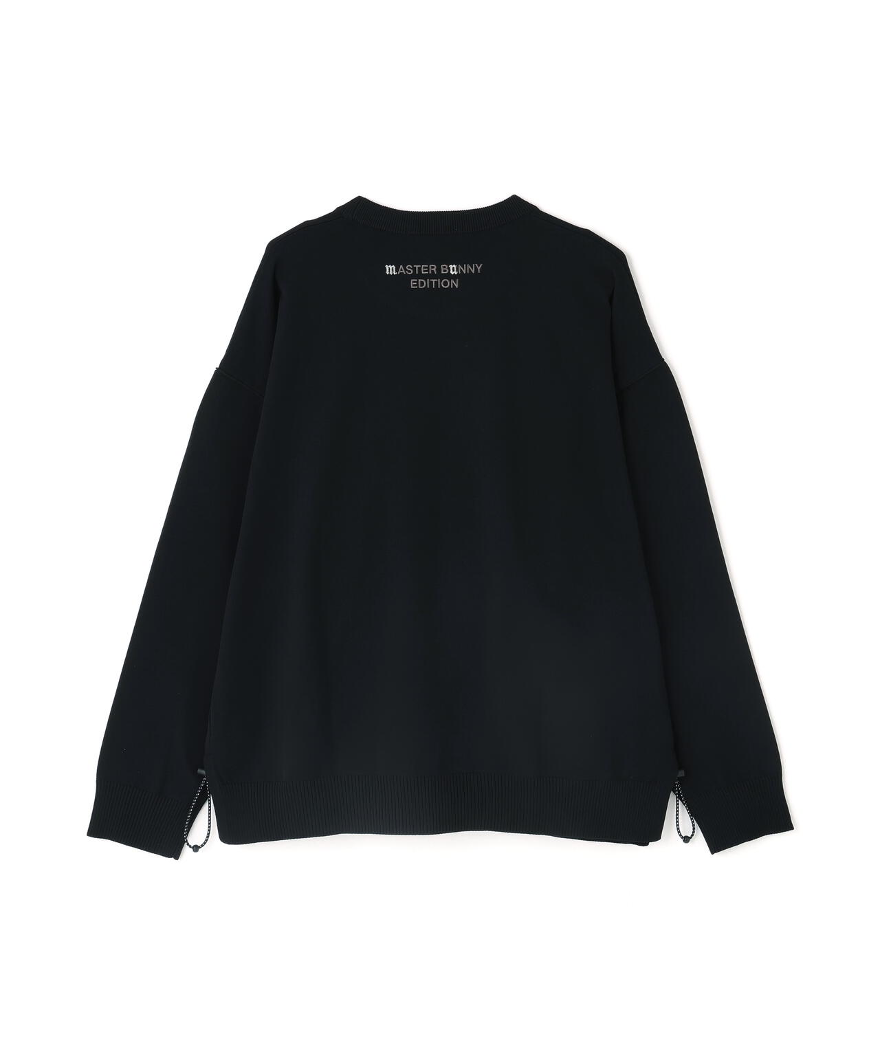 ○★新品未使用　マスターバニーエディション　クルーネックニット　6　ブラック 上田桃子プロコラボカラーあり】クルーネックニットプルオーバー
