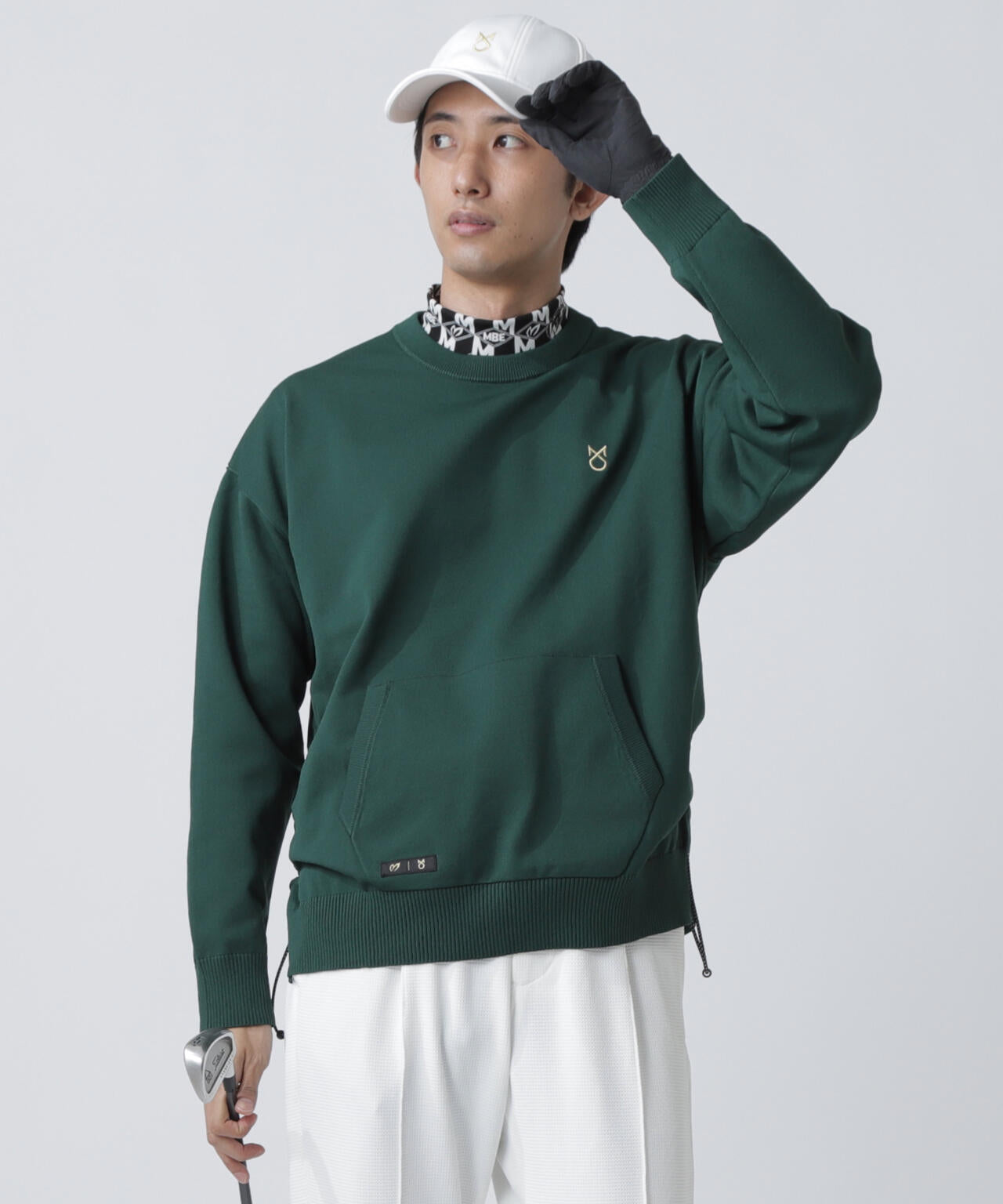 上田桃子プロコラボカラーあり】クルーネックニットプルオーバー