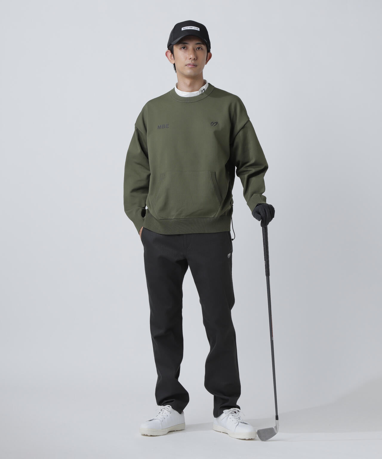 上田桃子プロコラボカラーあり】クルーネックニットプルオーバー