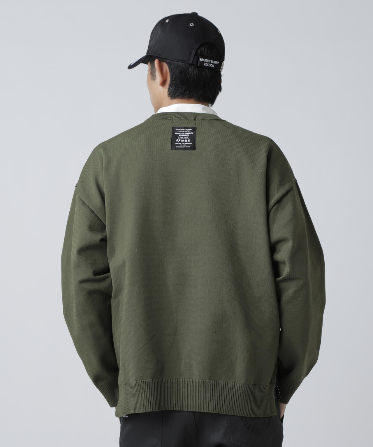 上田桃子プロコラボカラーあり】クルーネックニットプルオーバー