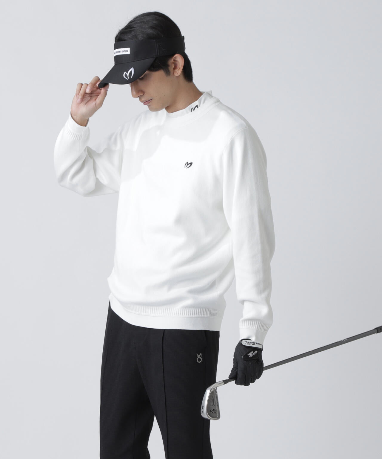 MEDITERRANEAN GIZAクルーネックニットプルオーバー | MASTER BUNNY