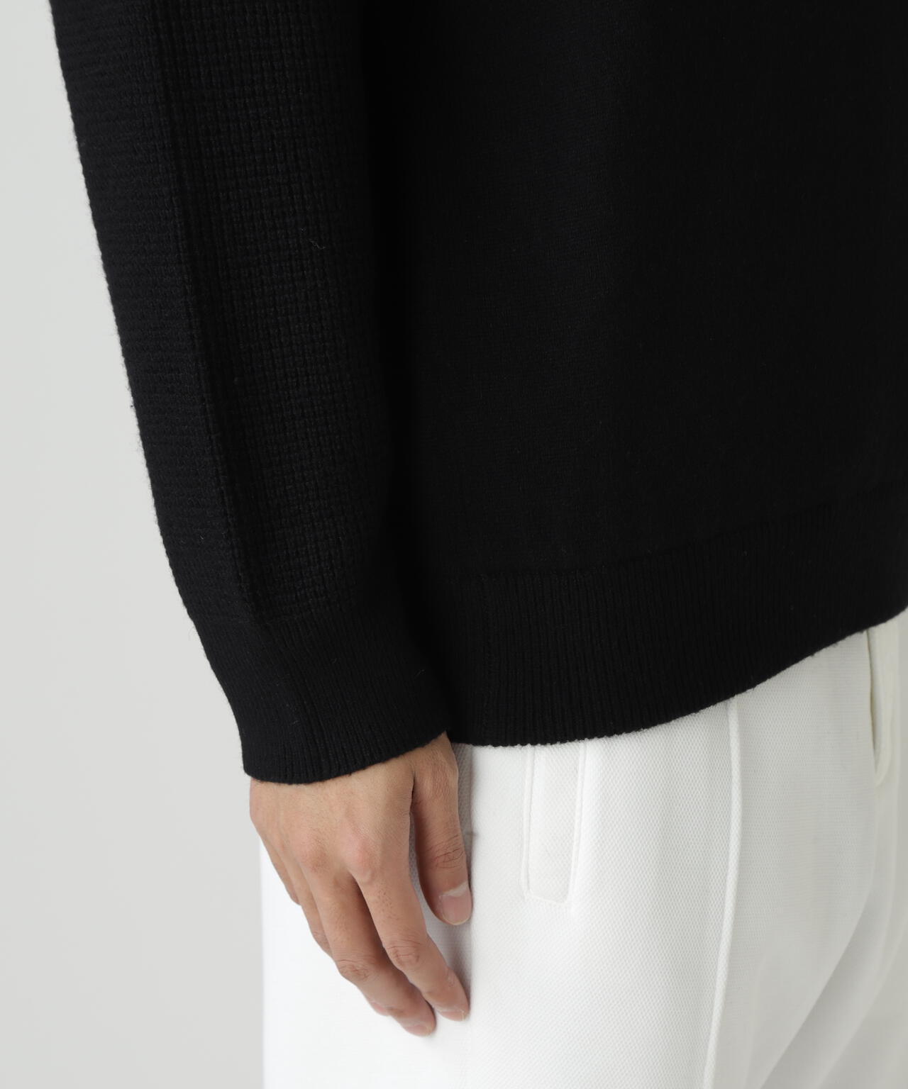 裏付きクルーネックニットプルオーバー | MASTER BUNNY EDITION