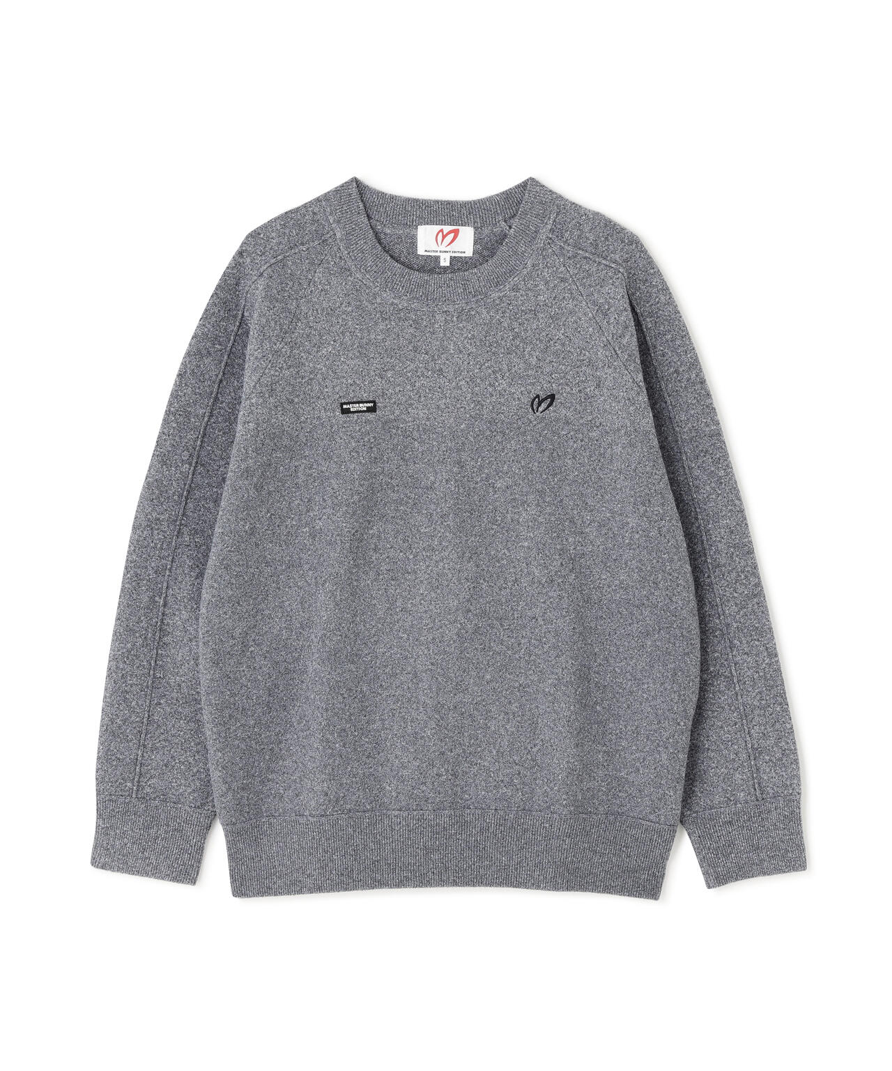 Wジャガードクルーネックニットプルオーバー | MASTER BUNNY EDITION