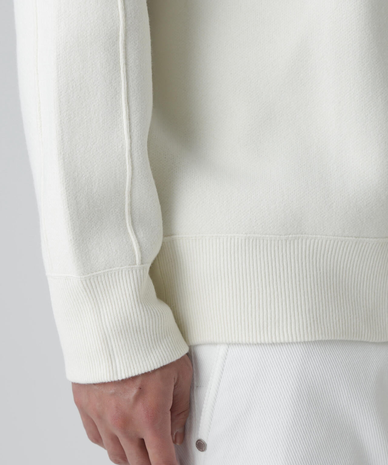 Wジャガードクルーネックニットプルオーバー | MASTER BUNNY EDITION