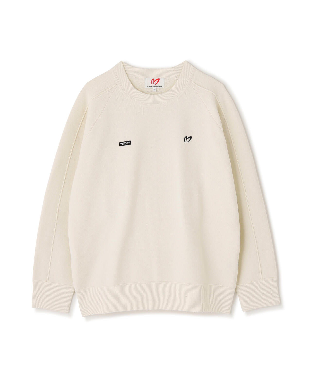 Wジャガードクルーネックニットプルオーバー | MASTER BUNNY EDITION