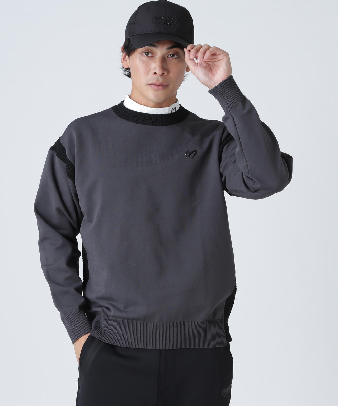 【新品】MASTER BUNNY EDITION クルーネックニットプルオーバー クルーネックニットプルオーバー | MASTER BUNNY EDITION（マスター