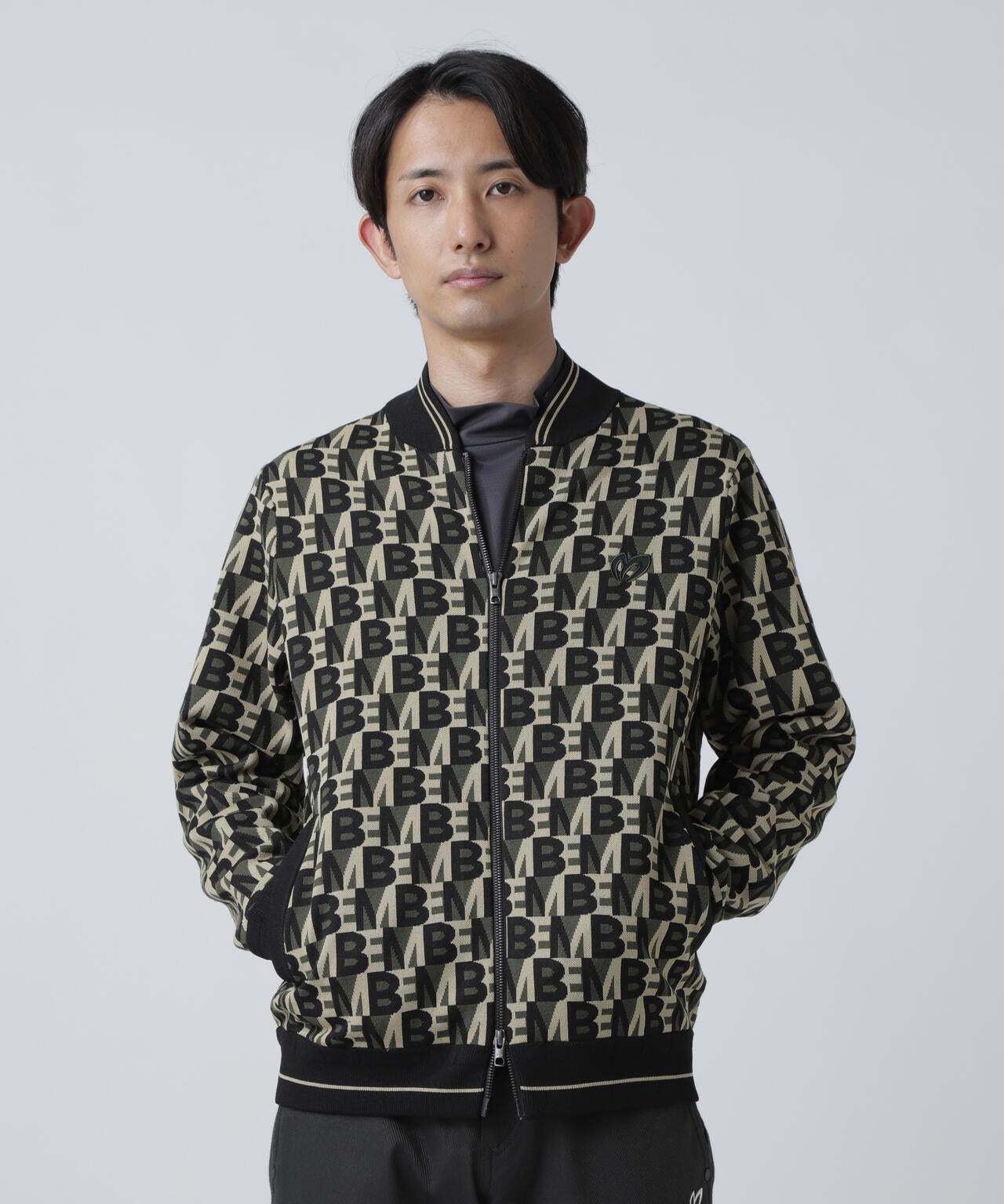 Regentフルジップアップニットブルゾン