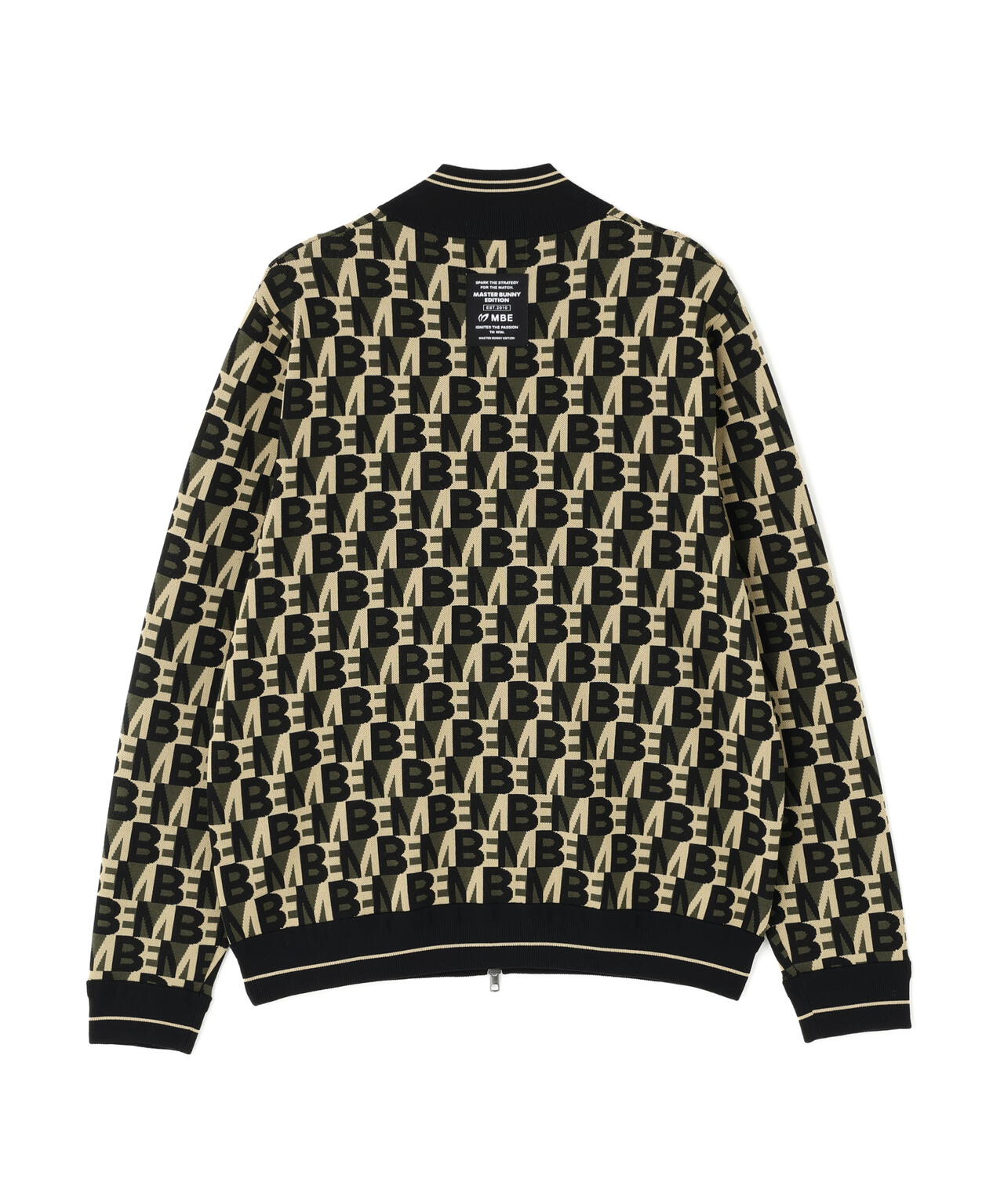 MASTER BUNNY EDITION　Wジップ セーター ブルゾン 裏付きジップアップニットブルゾン | MASTER BUNNY EDITION（マスター