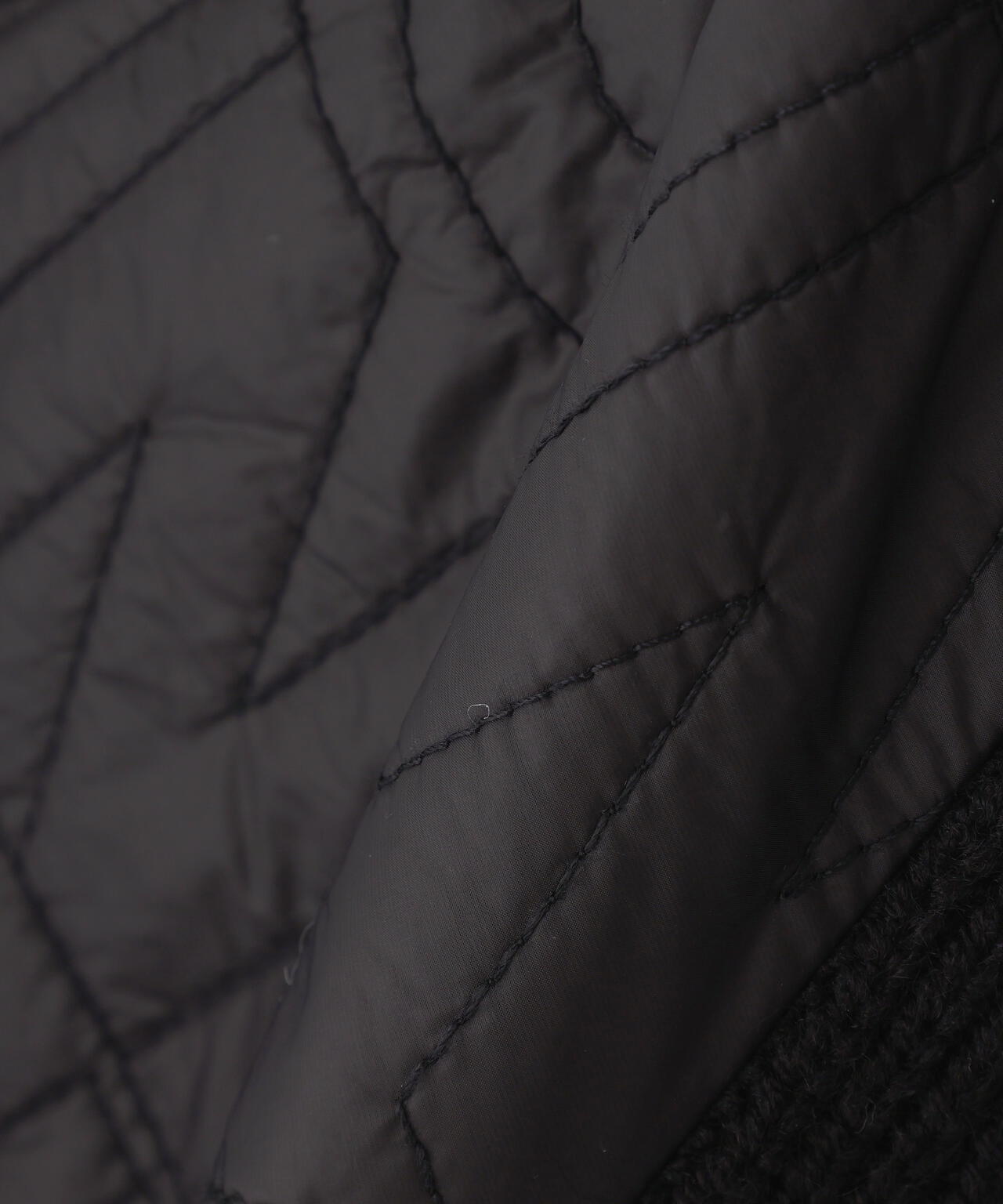 ニットジップブルゾン