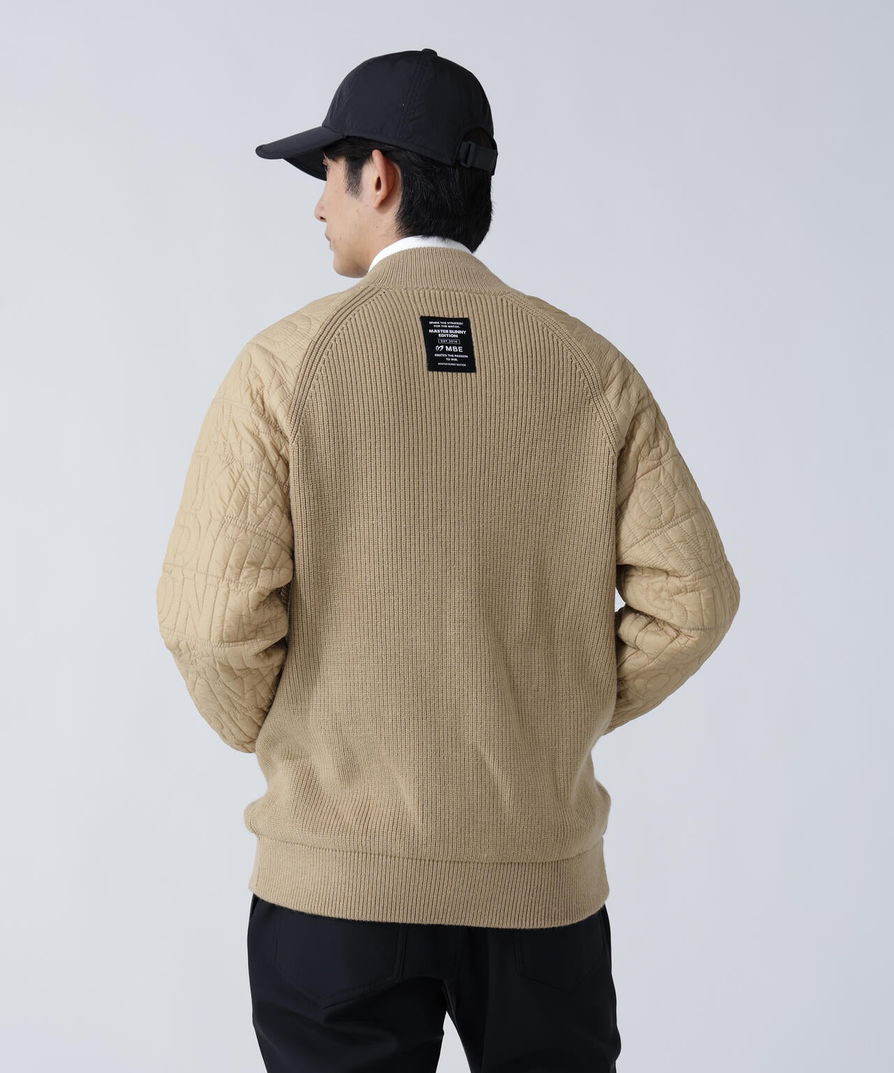 美品！！マスターバニーエディション ニットブルゾン ニットジップブルゾン | MASTER BUNNY EDITION（マスターバニー